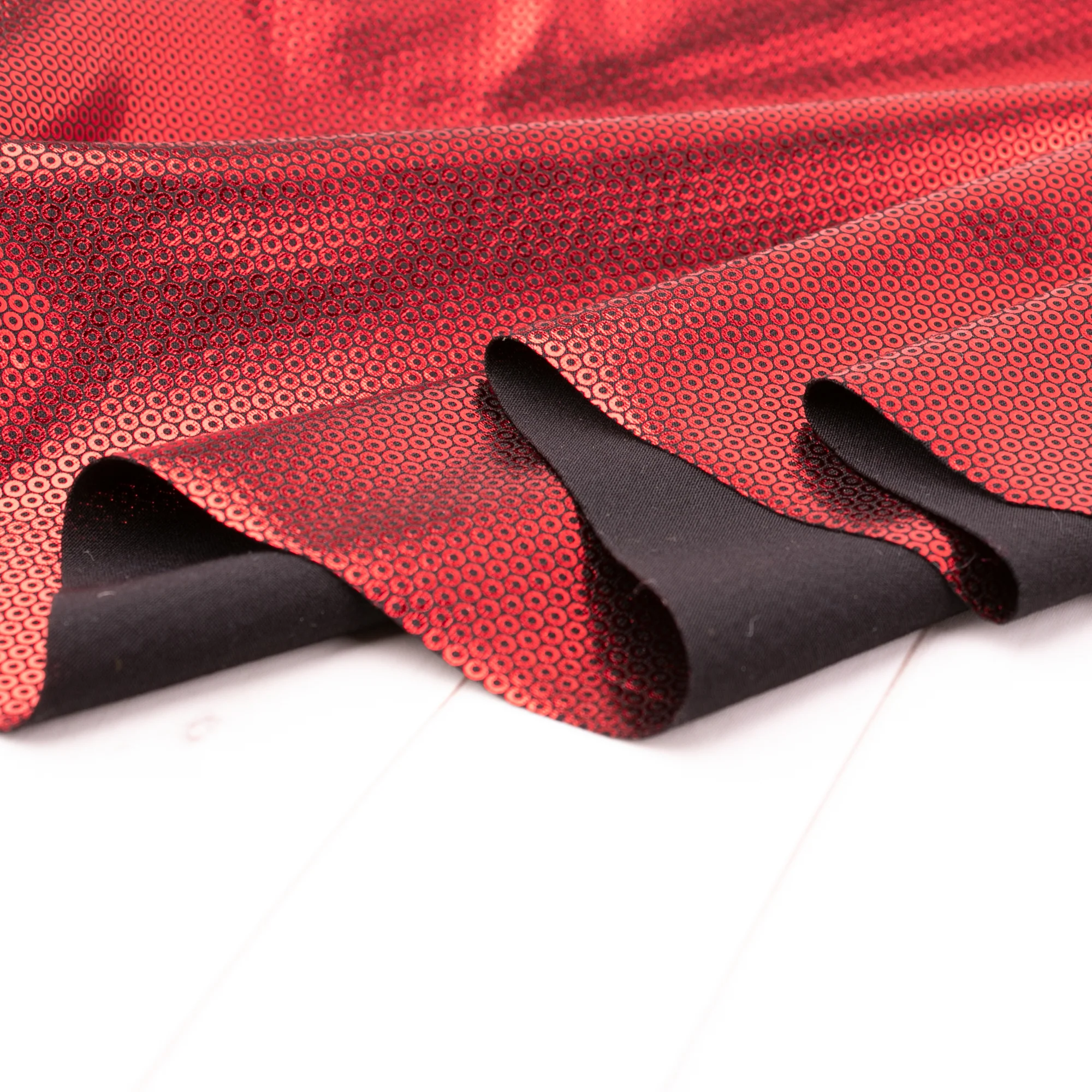 MARDI GRAS - Costuming Fabric - Solid - Red - Image 5