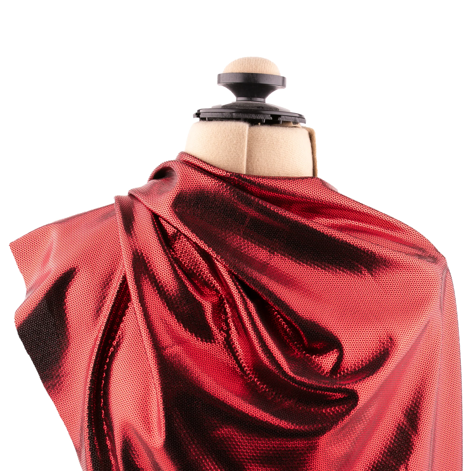 MARDI GRAS - Costuming Fabric - Solid - Red - Image 6