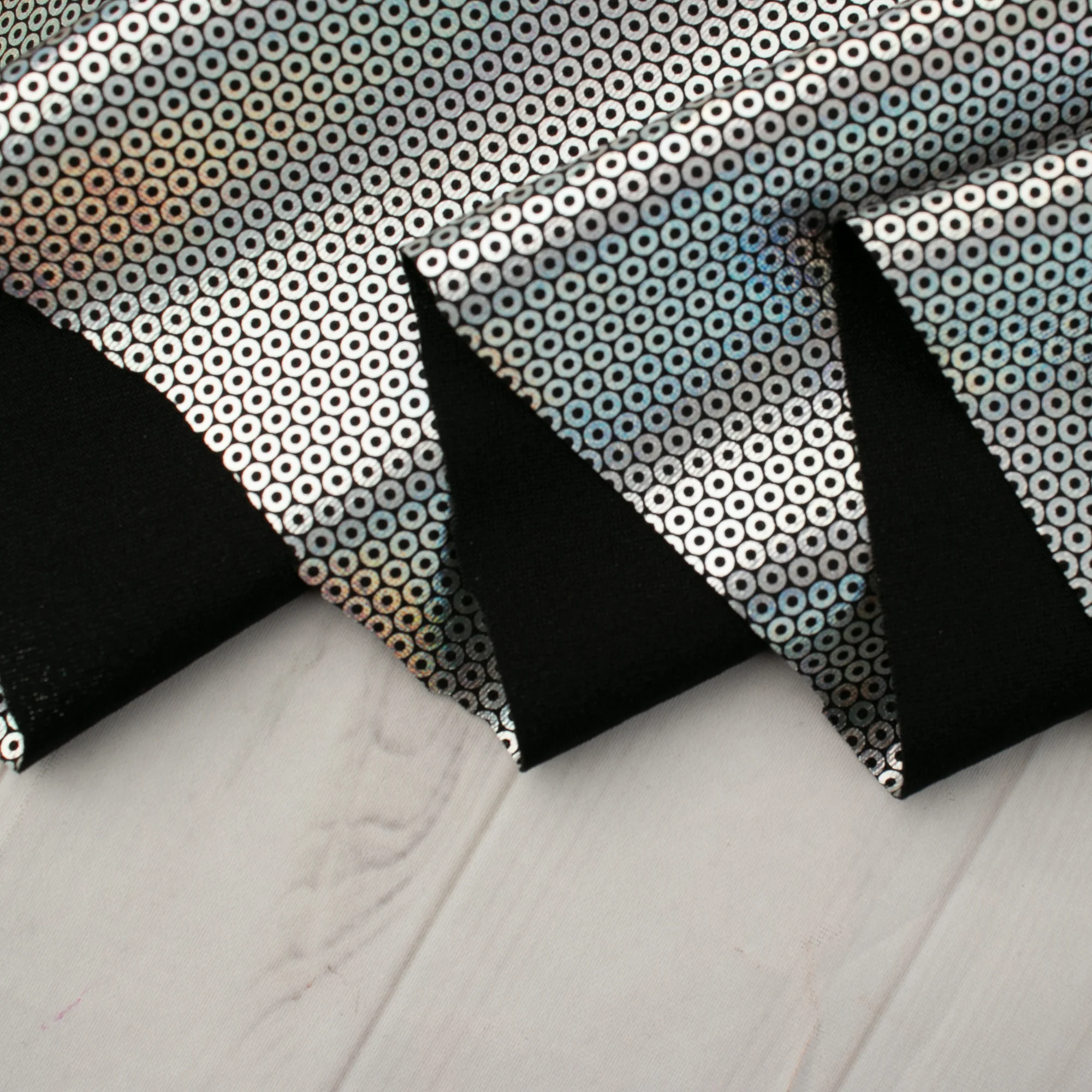 MARDI GRAS - Costuming Fabric - Solid - Silver - Image 5