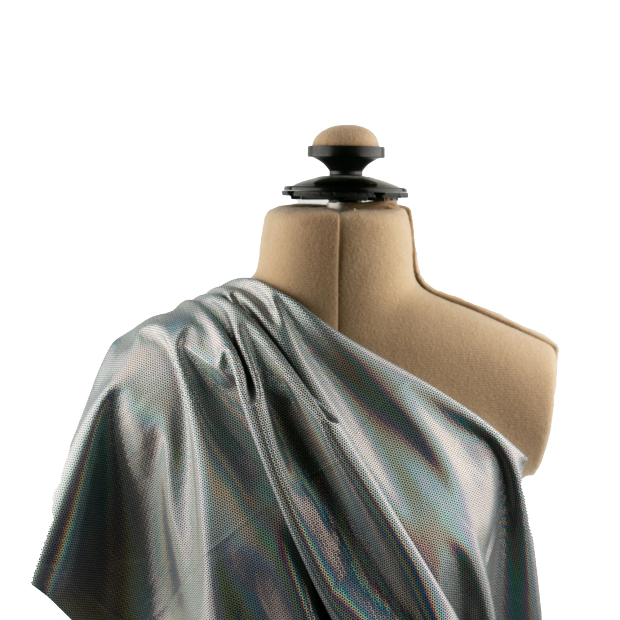 MARDI GRAS - Costuming Fabric - Solid - Silver - Image 6