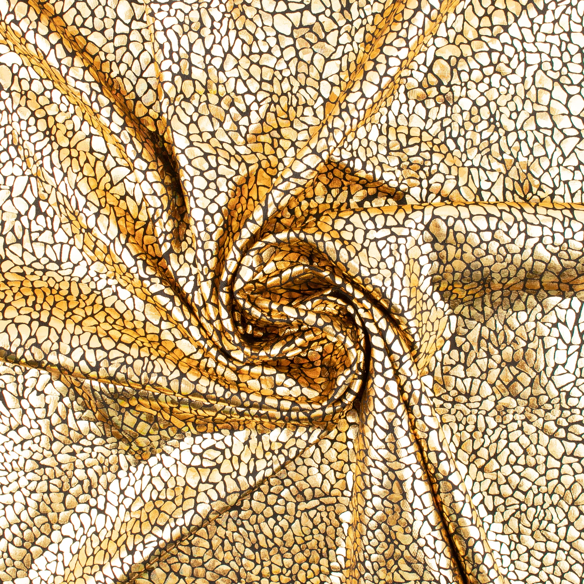 MARDI GRAS - Costuming Fabric - Stone - Gold - Image 2