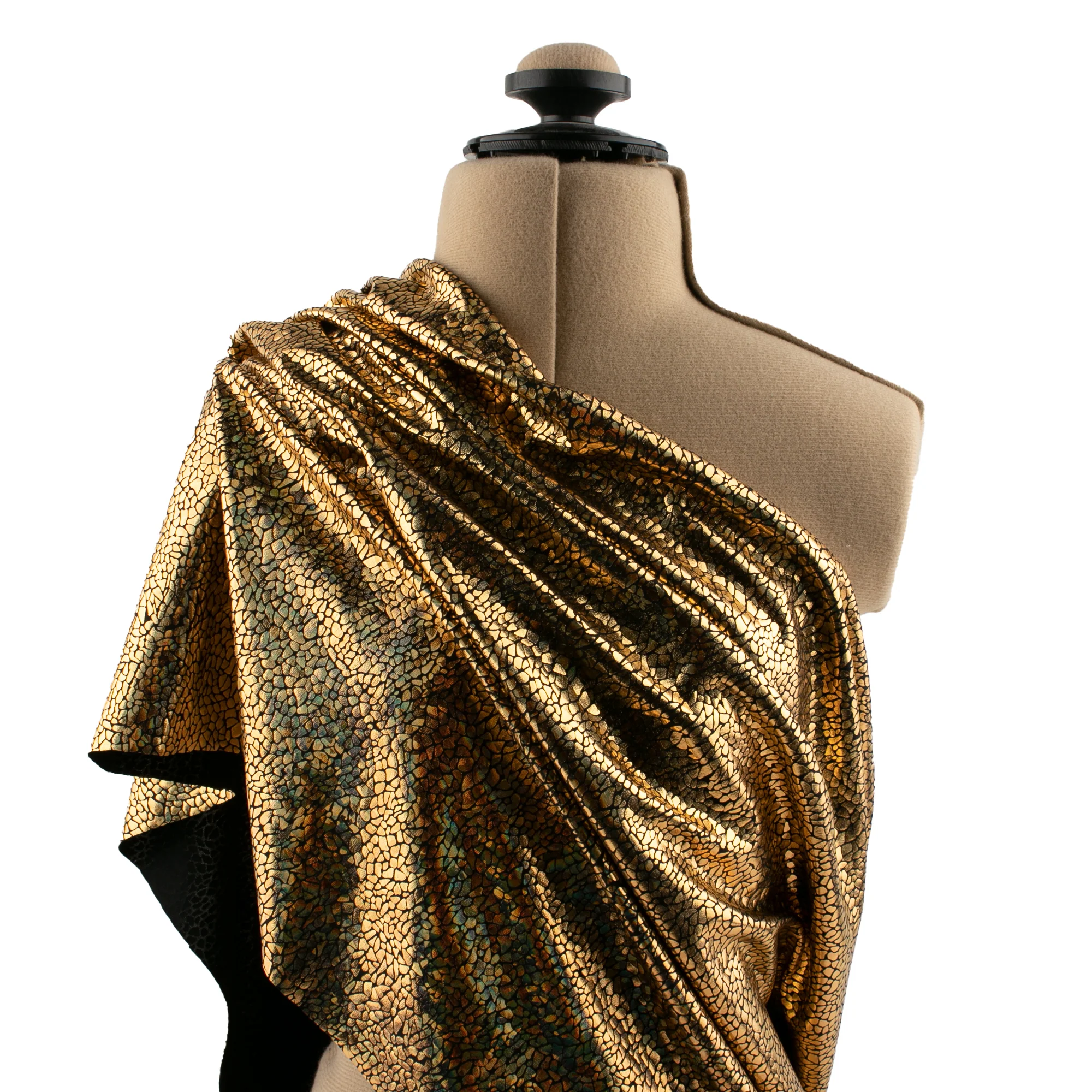 MARDI GRAS - Costuming Fabric - Stone - Gold - Image 6