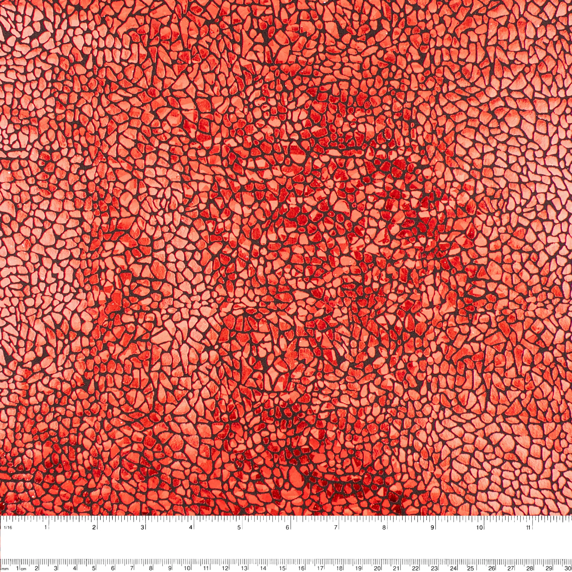 MARDI GRAS - Costuming Fabric - Stone - Red - Image 3