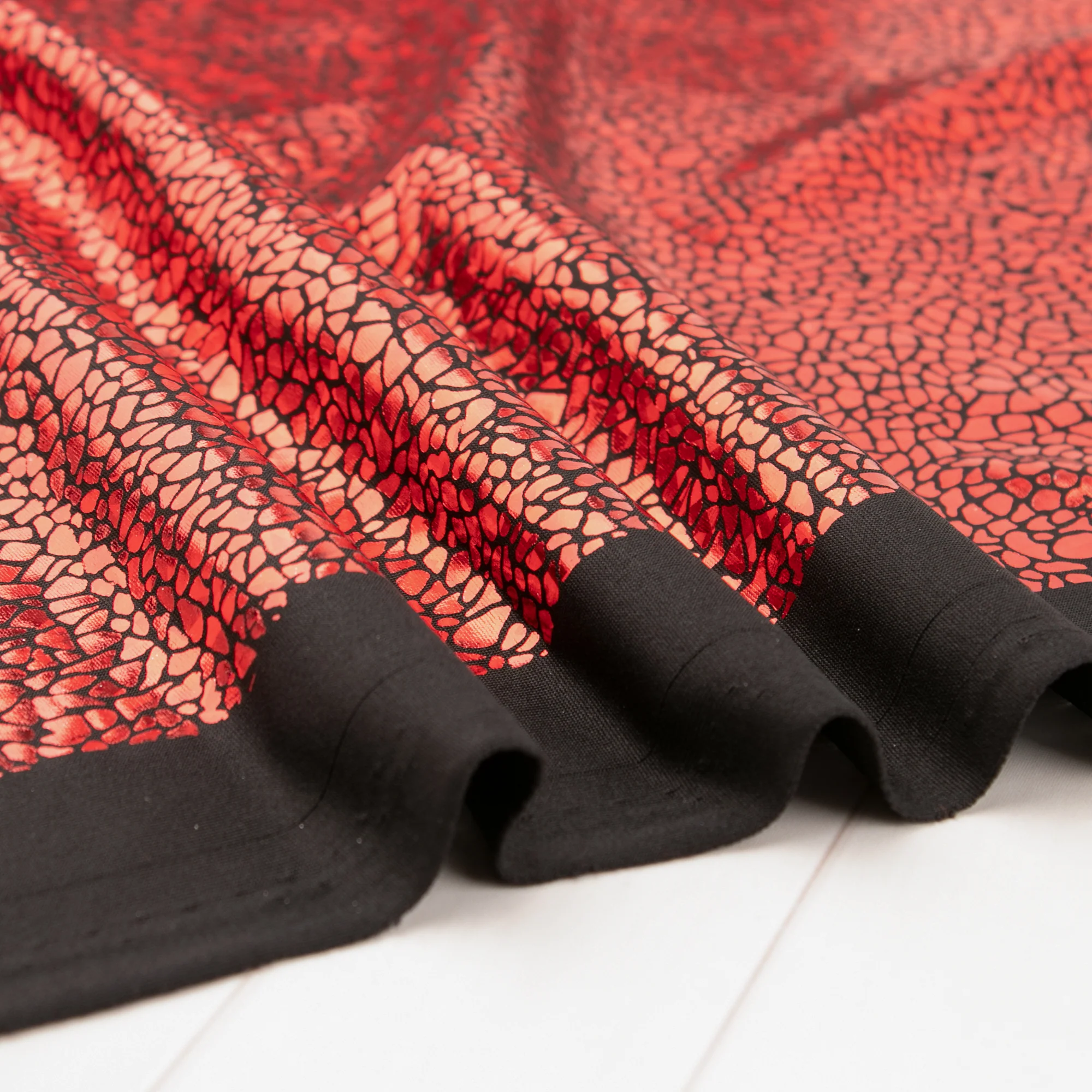 MARDI GRAS - Costuming Fabric - Stone - Red - Image 4