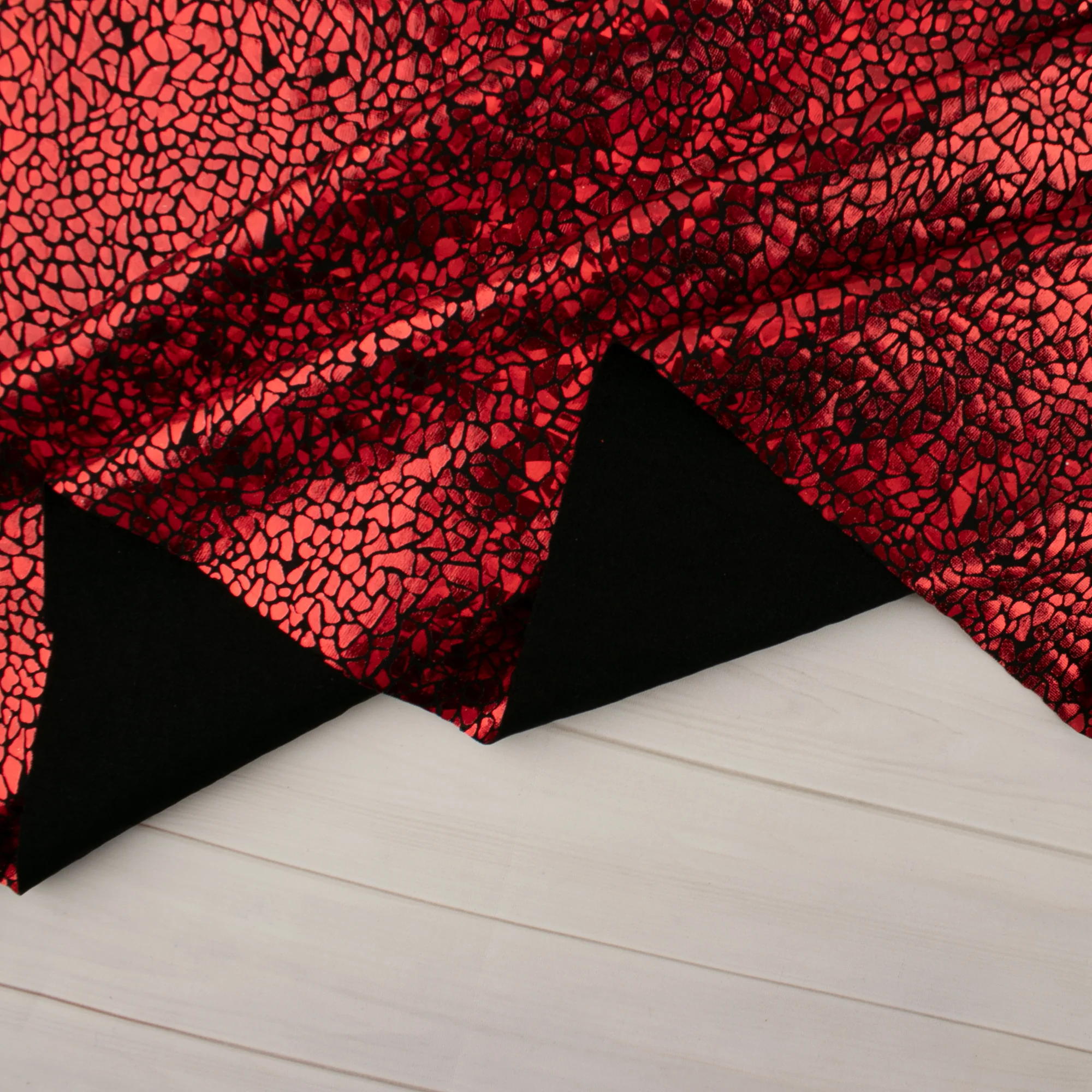 MARDI GRAS - Costuming Fabric - Stone - Red - Image 5