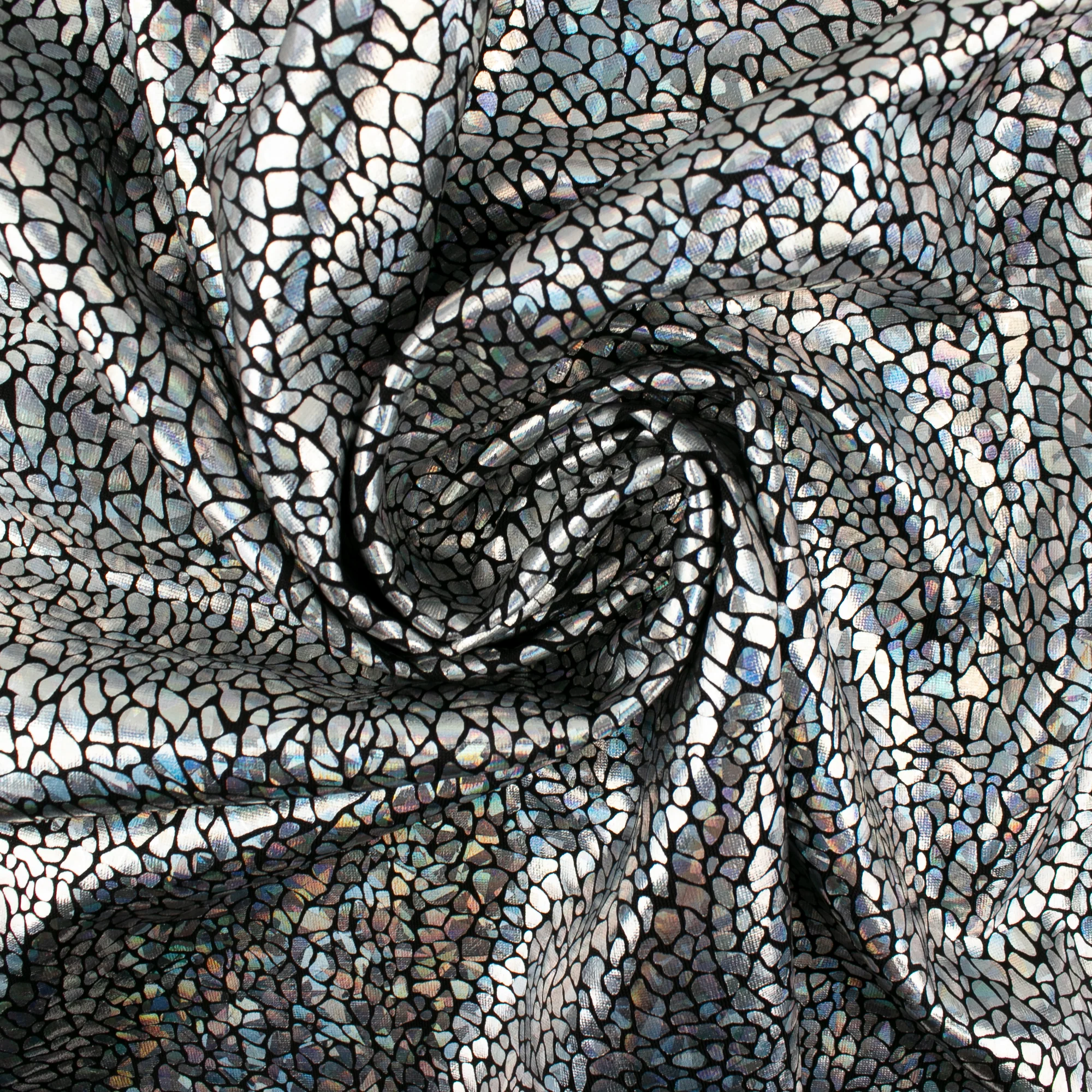 MARDI GRAS - Costuming Fabric - Stone - Silver - Image 2
