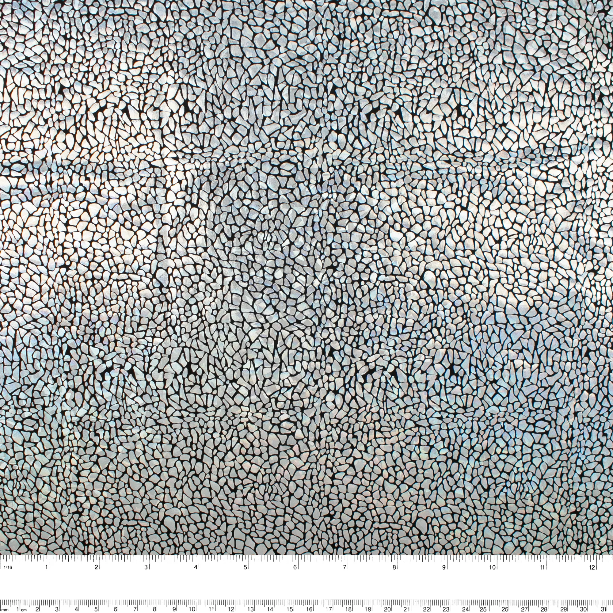 MARDI GRAS - Costuming Fabric - Stone - Silver - Image 3