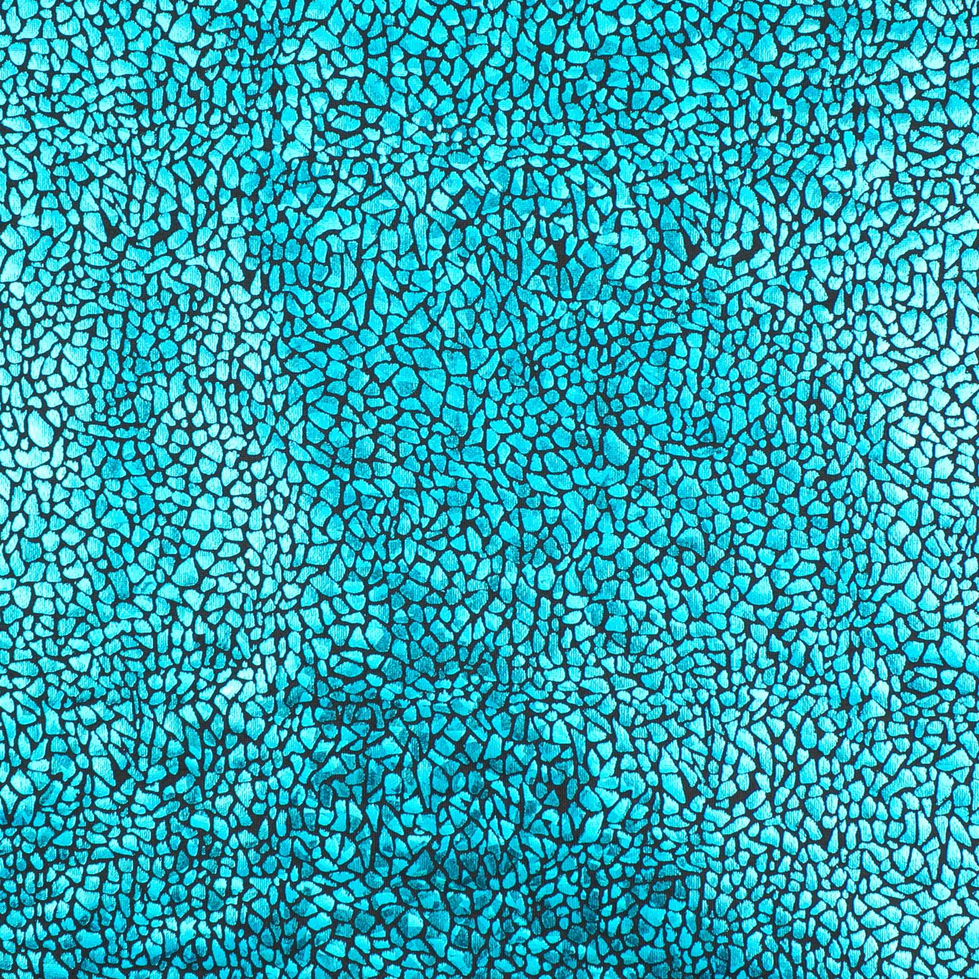 MARDI GRAS - Costuming Fabric - Stone - Turquoise