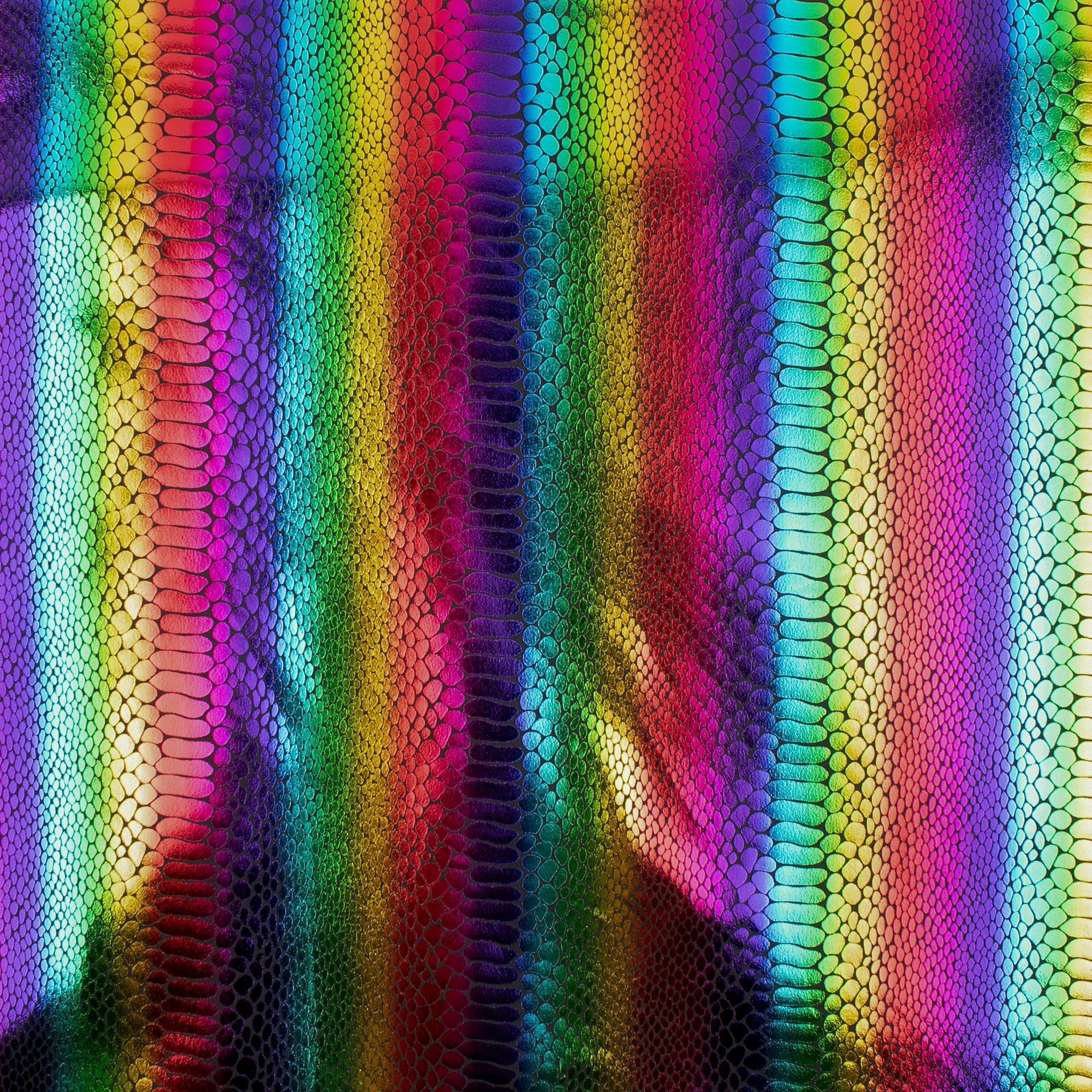 MARDI GRAS - Costuming Fabric - Stripes scale - Multicolor