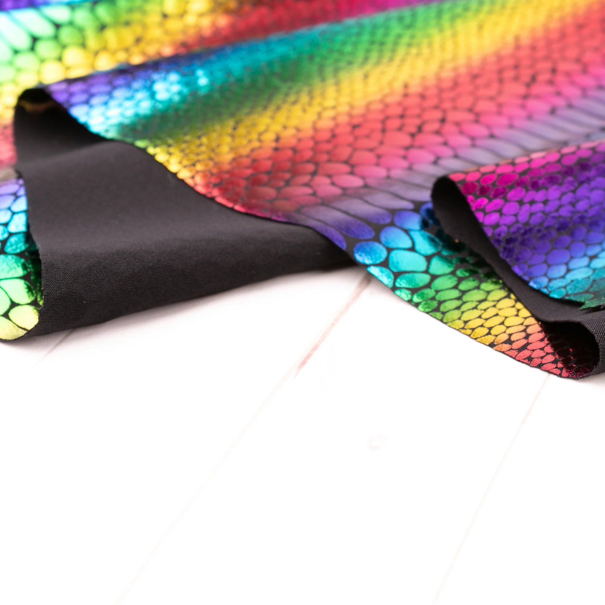MARDI GRAS - Costuming Fabric - Stripes scale - Multicolor - Image 5