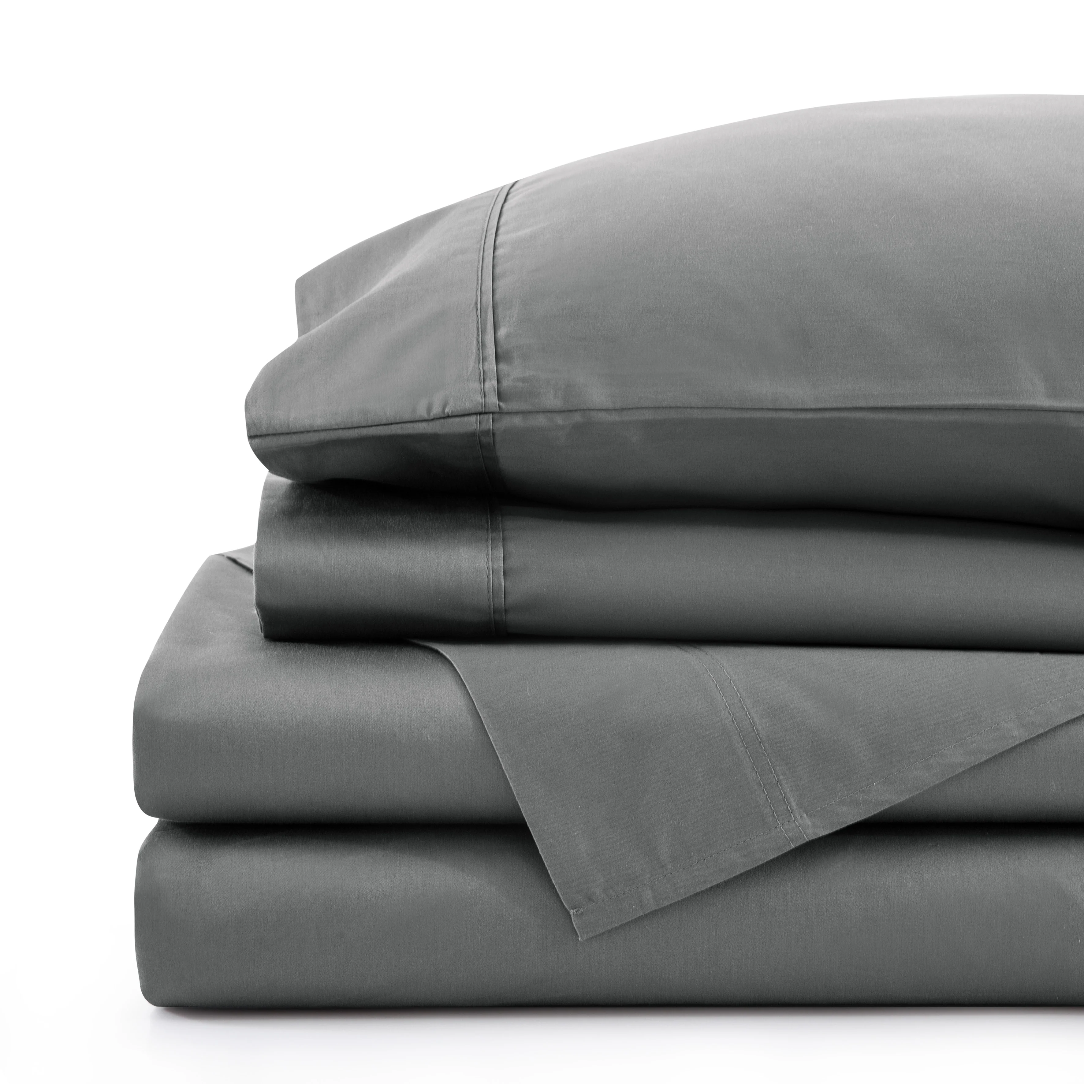Marina Decoration - Ultra Soft Luxury 800 Thread Count Sheet Set - Grey - Queen