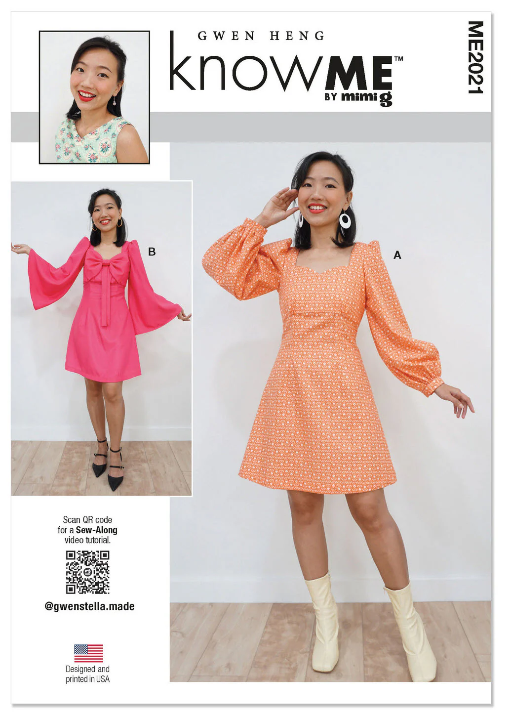 ME2021 Misses' Dress by Gwen Heng