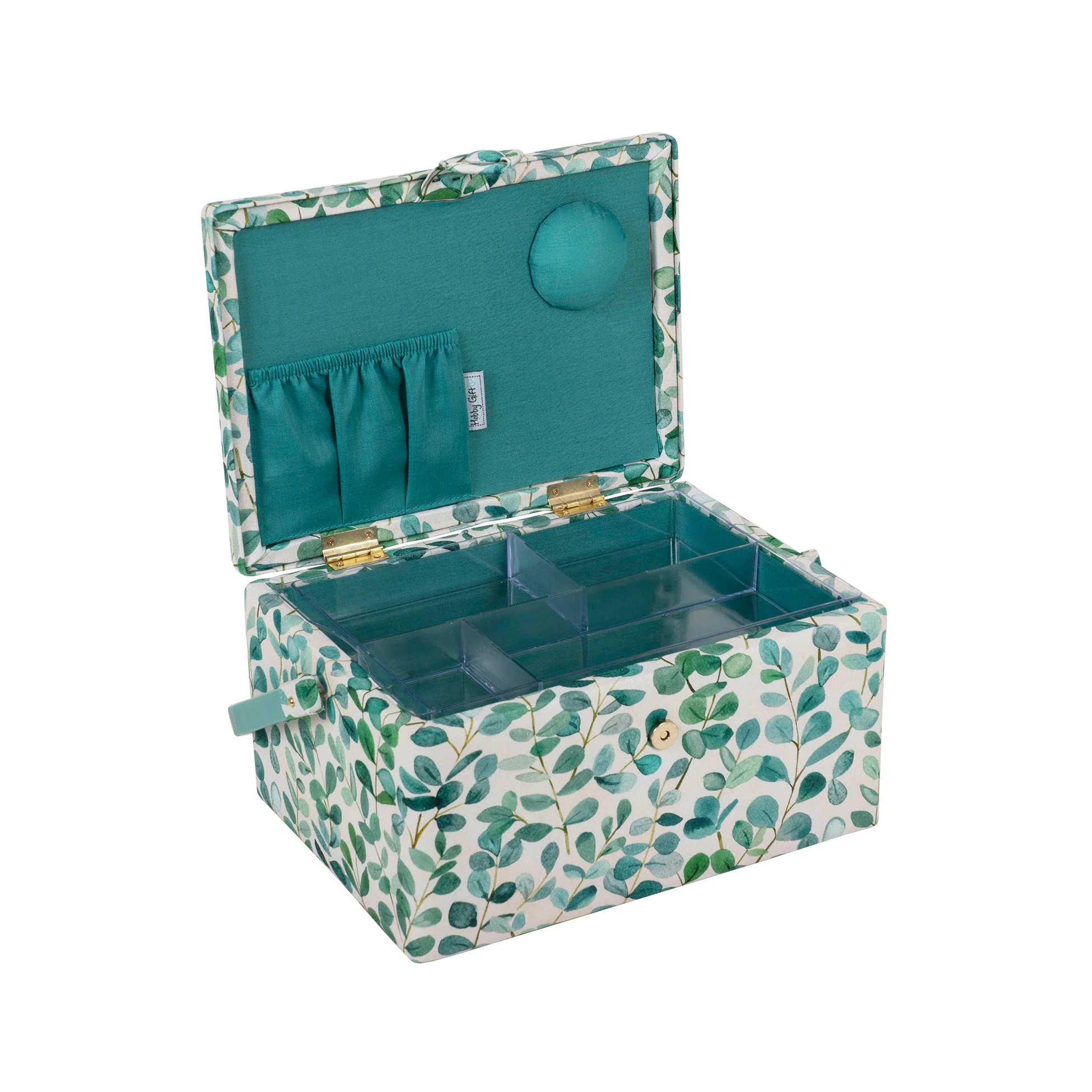 Medium Sewing Basket - Eucalyptus - Image 2