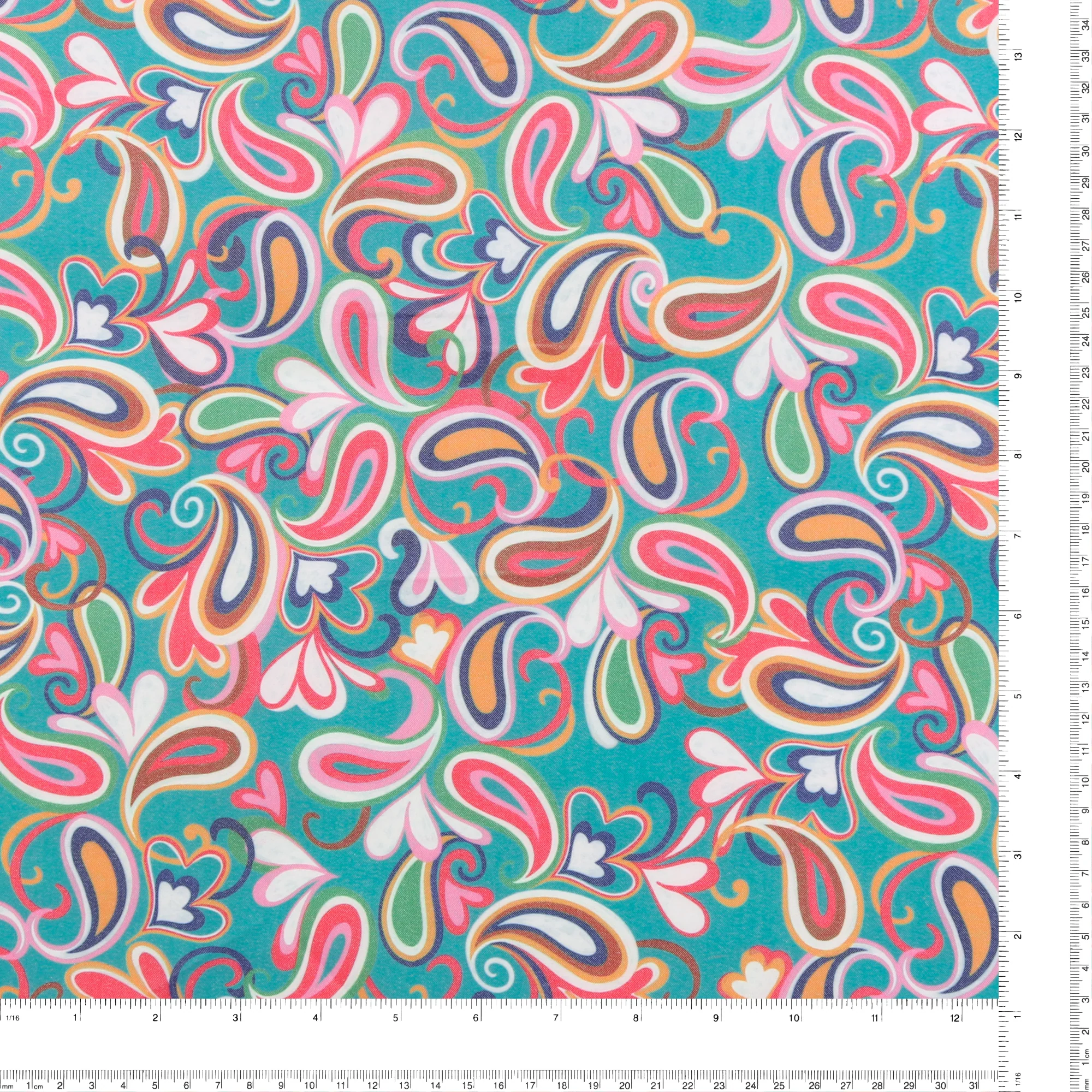 Medium Weight Twill - ALAMO - 001 - Teal - Image 3