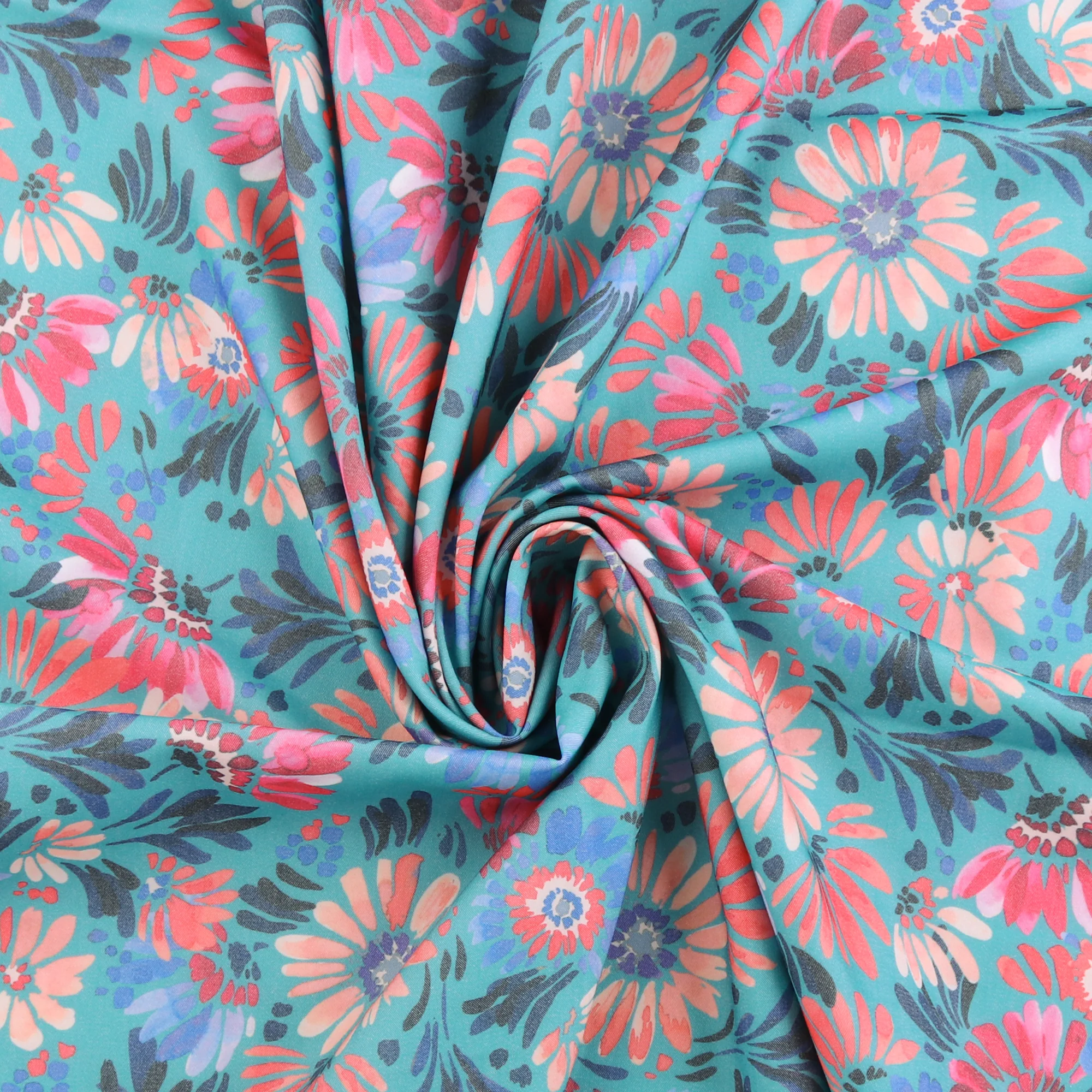 Medium Weight Twill - ALAMO - 004 - Teal - Image 2