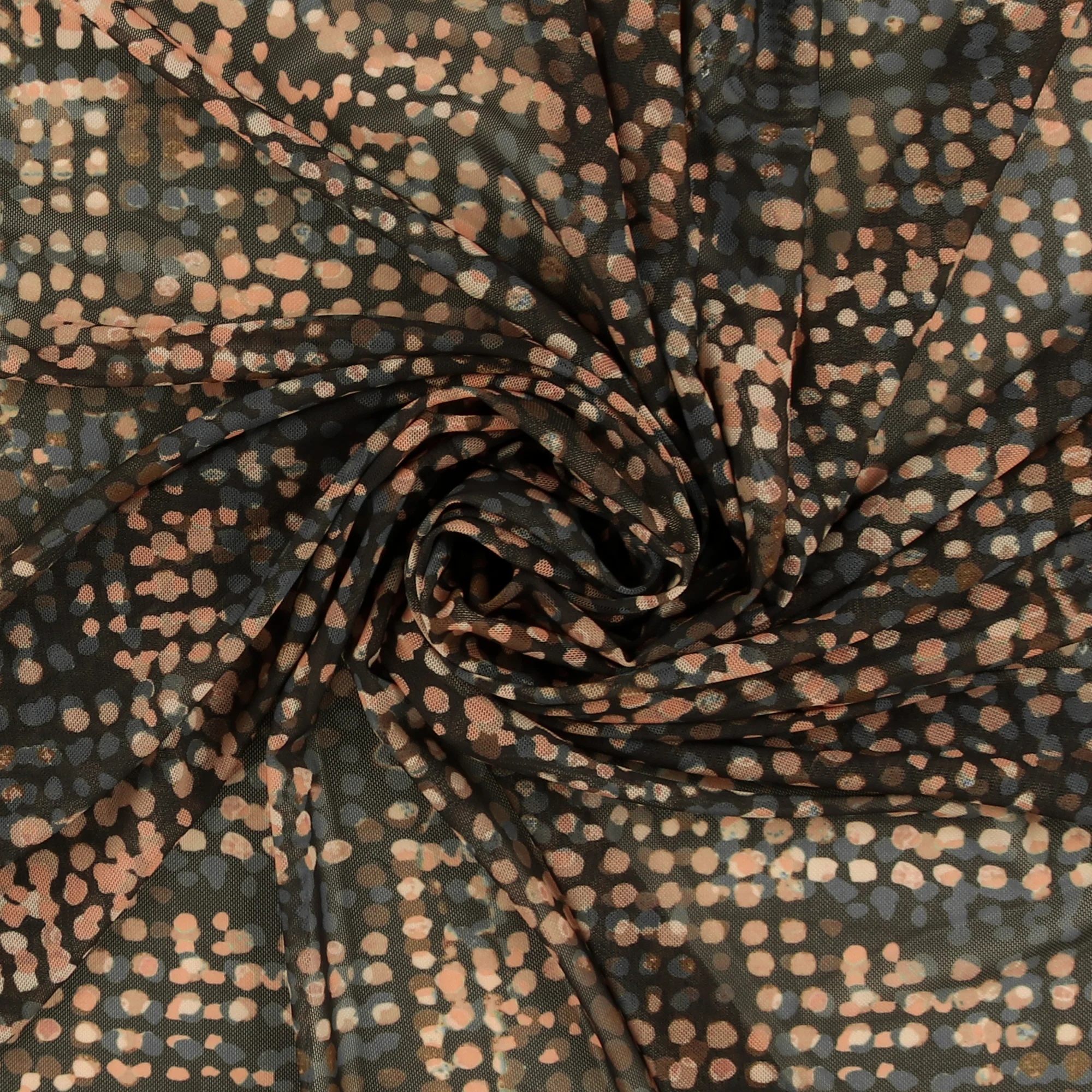 Mesh Print - AROMA - 002 - Cocoa - Image 2