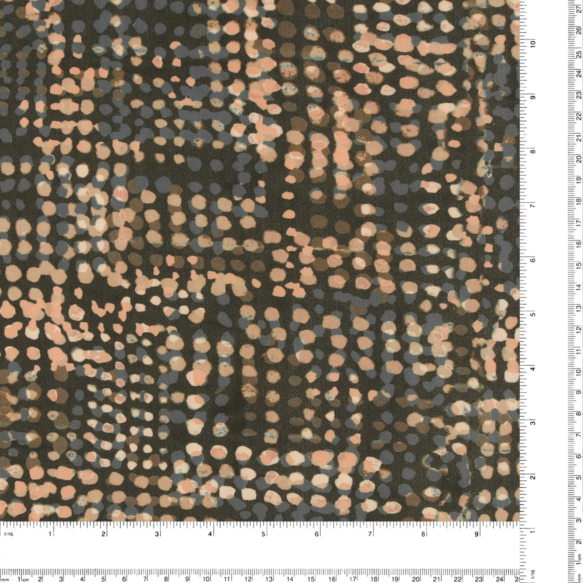 Mesh Print - AROMA - 002 - Cocoa - Image 3