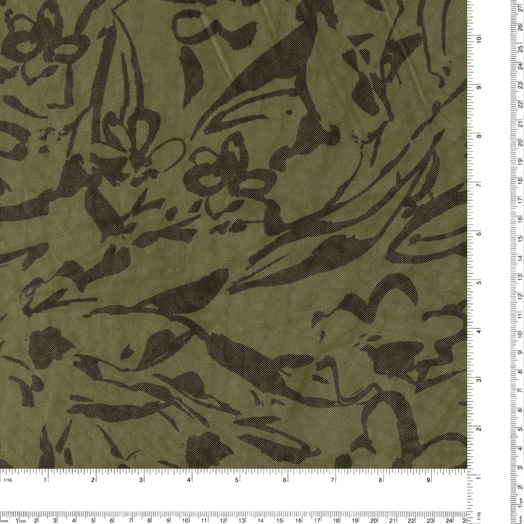 Mesh Print - VERDE - 002 - Olive - Image 3