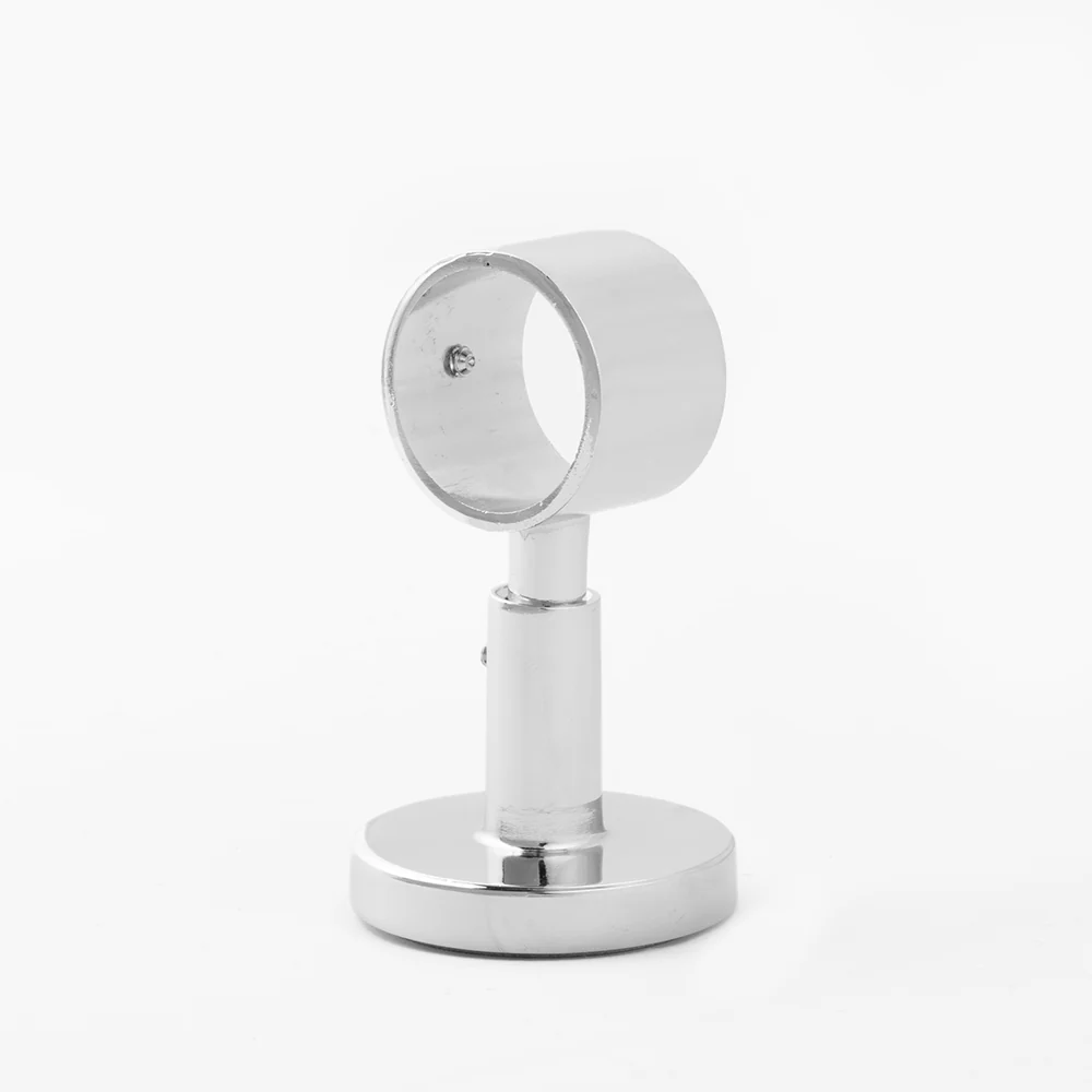 Metal ceiling bracket for 28mm rod - Chrome