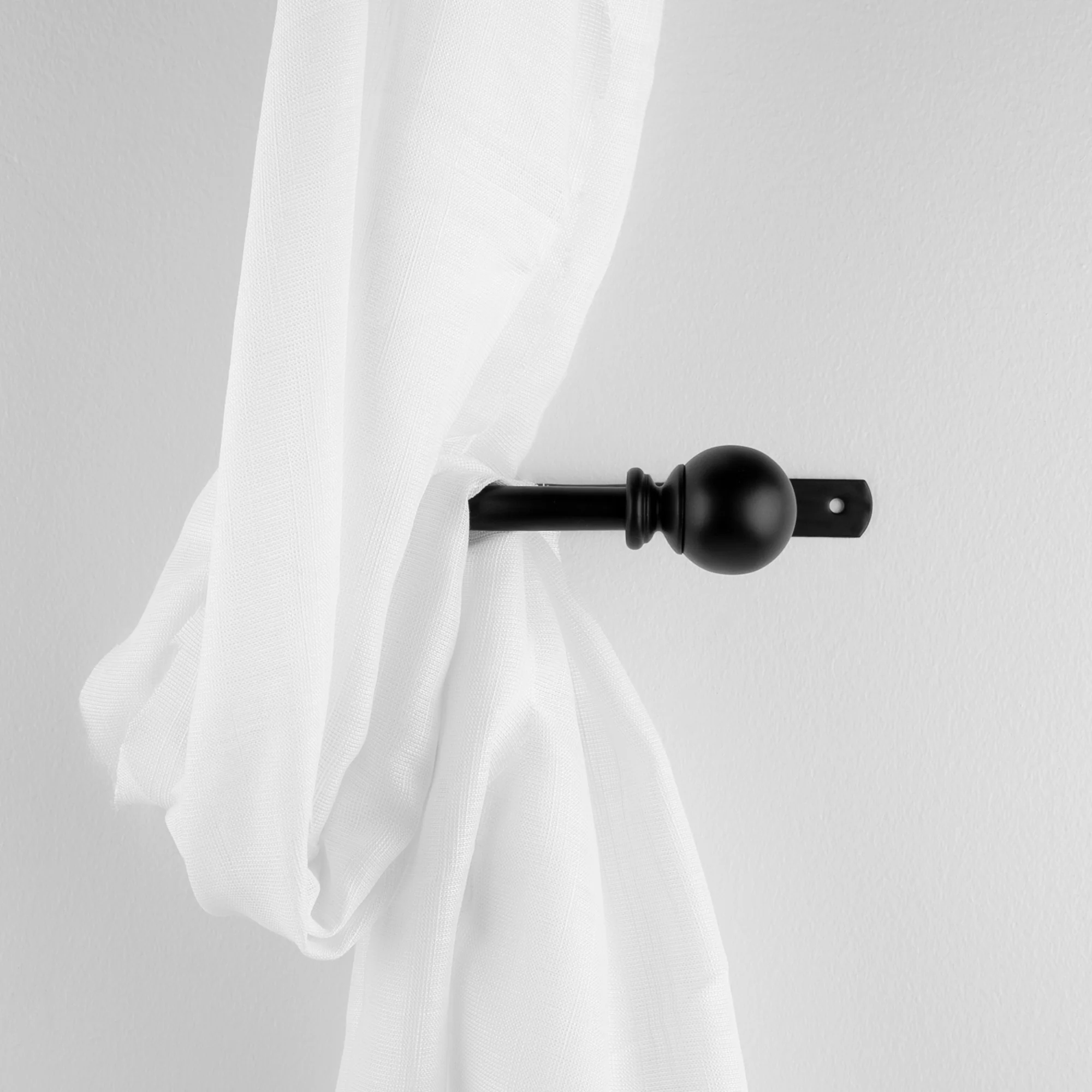 Metal Holdback - Ball - Black - Image 2