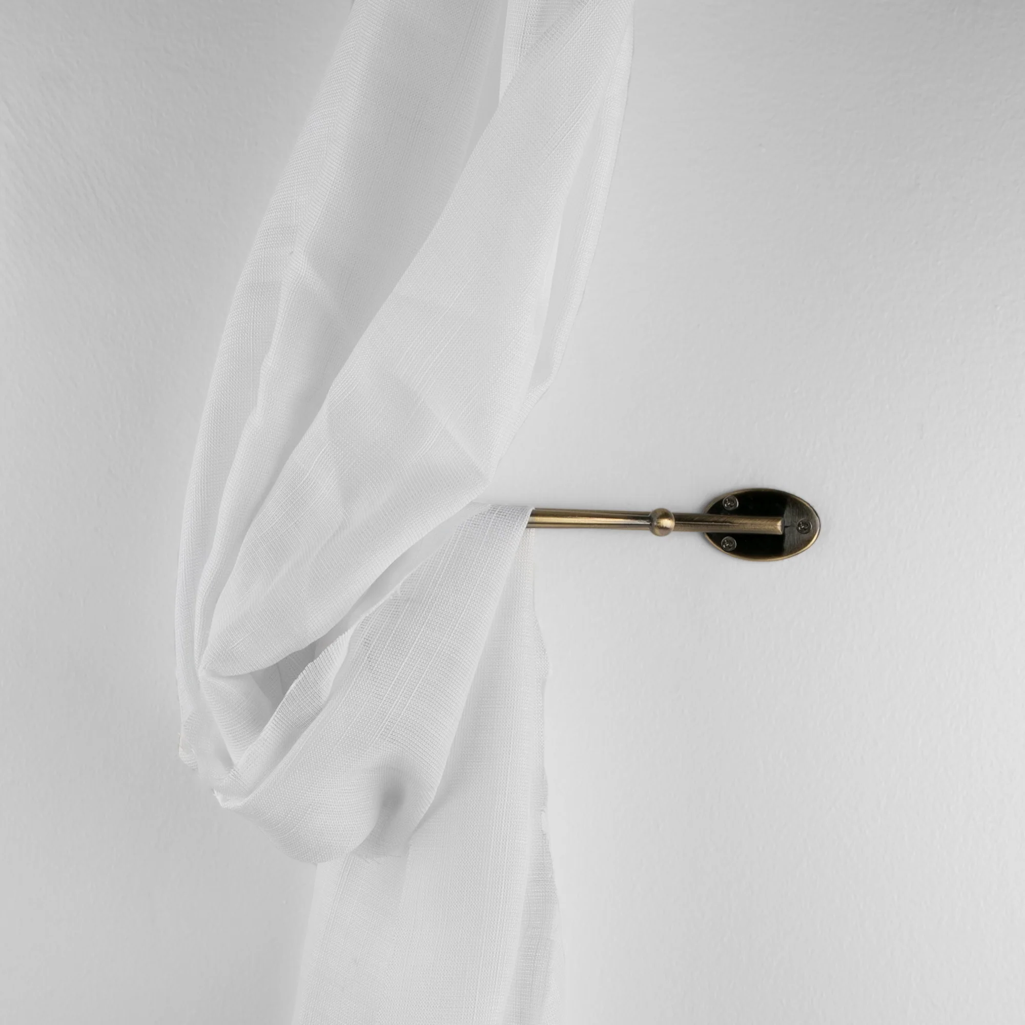 Metal Holdback - Simon - Antique Brass - Image 2