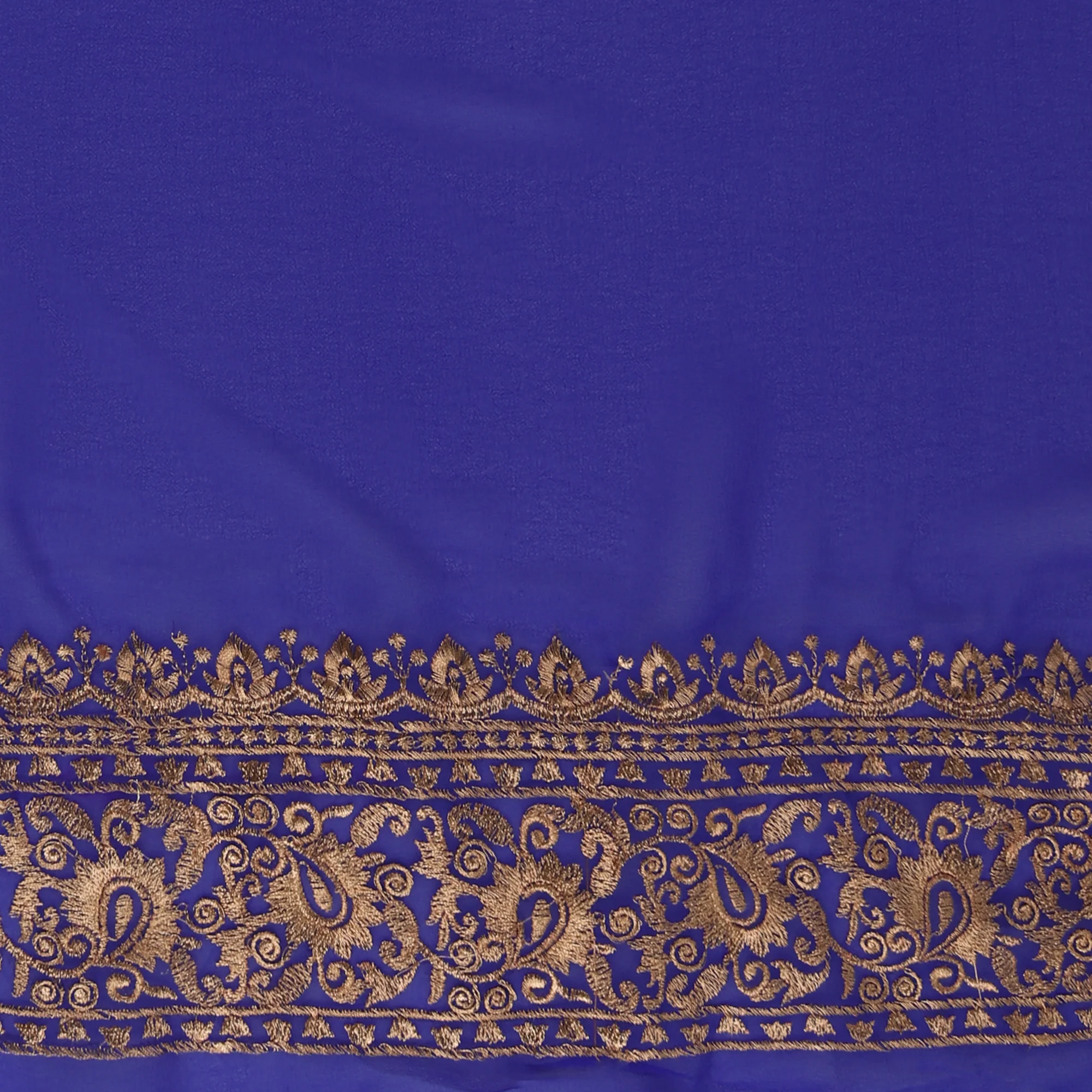 Metallic Chiffon - SONIA SARI - 001 - Indigo