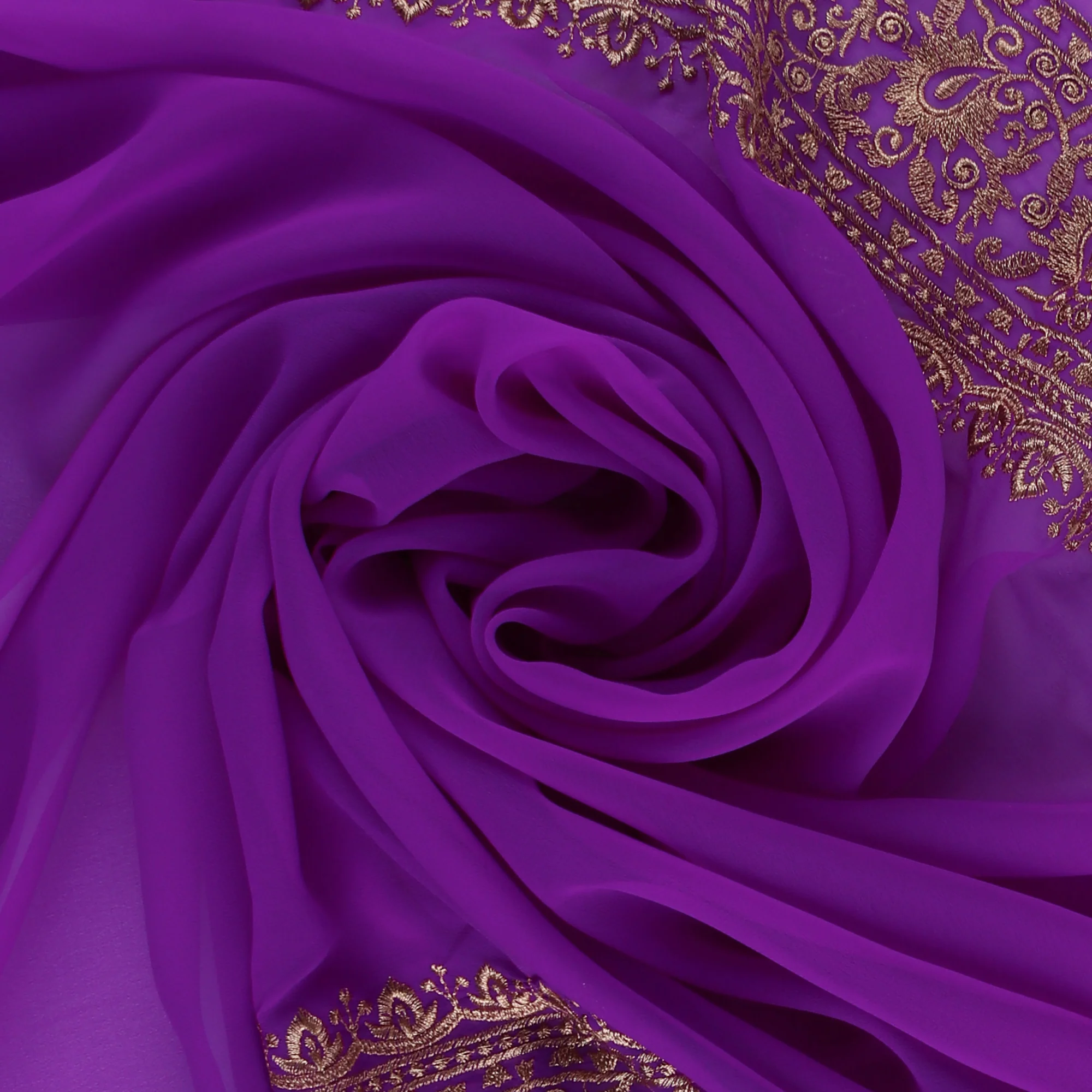 Metallic Chiffon - SONIA SARI - 003 - Purple - Image 2