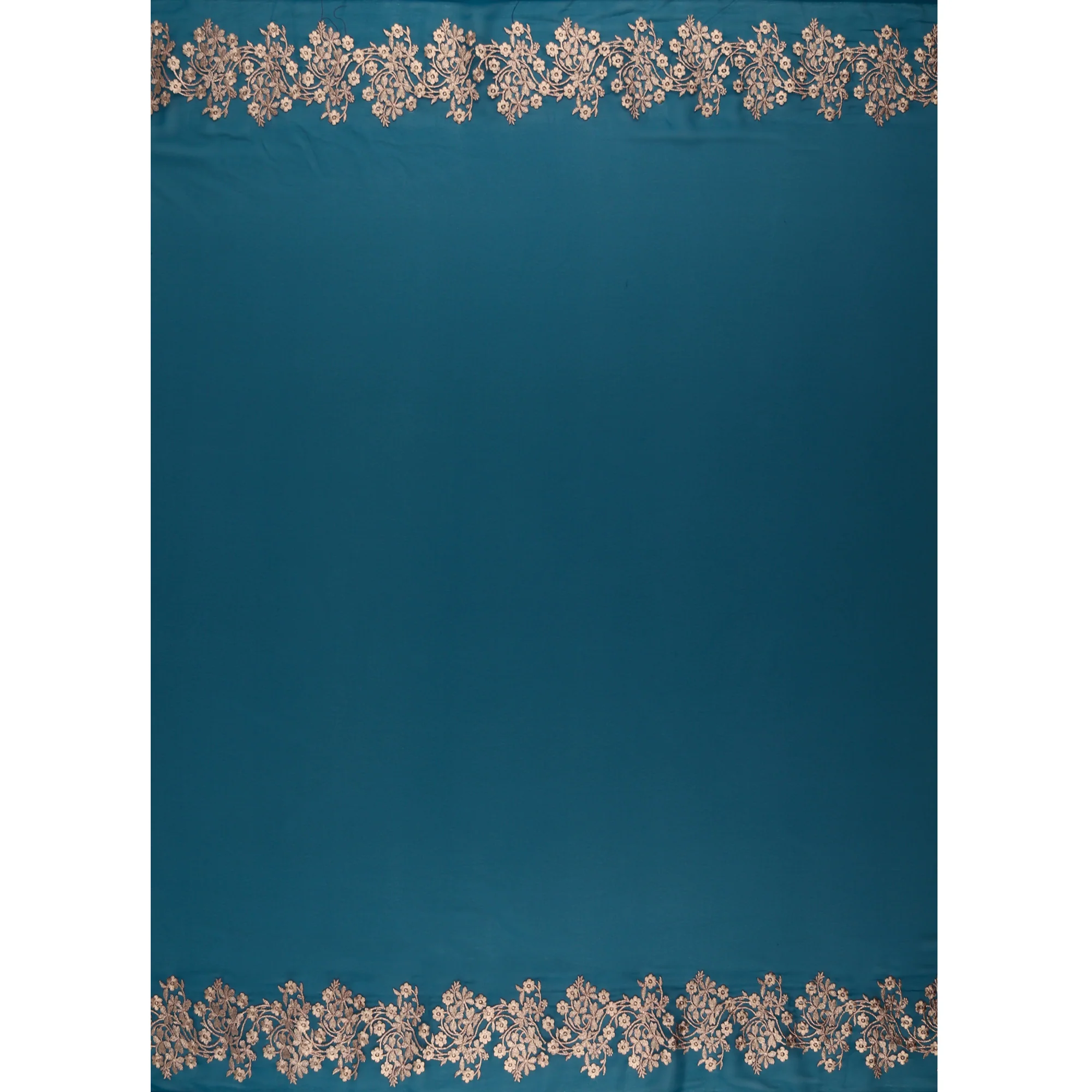 Metallic Chiffon - SONIA SARI - 005 - Teal - Image 4