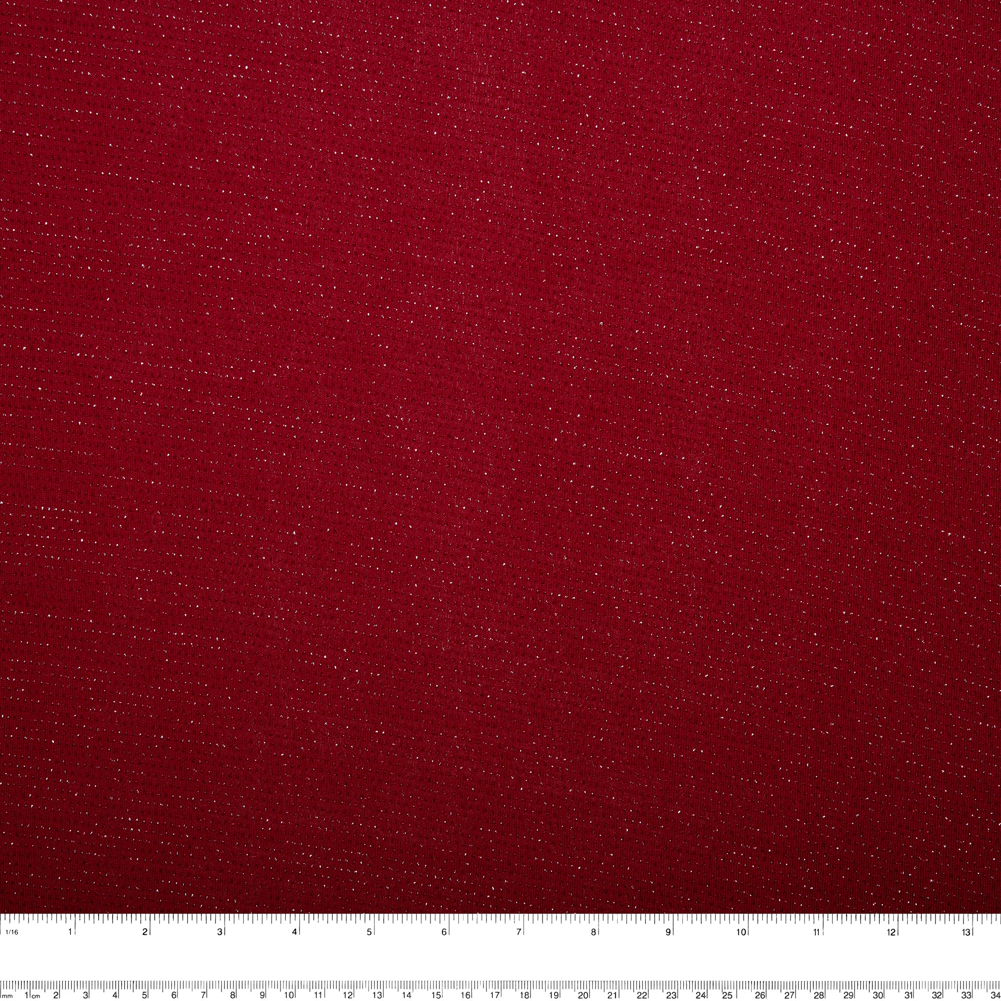 Metallic Jacquard Knit - BRITNEY - Red - Image 3