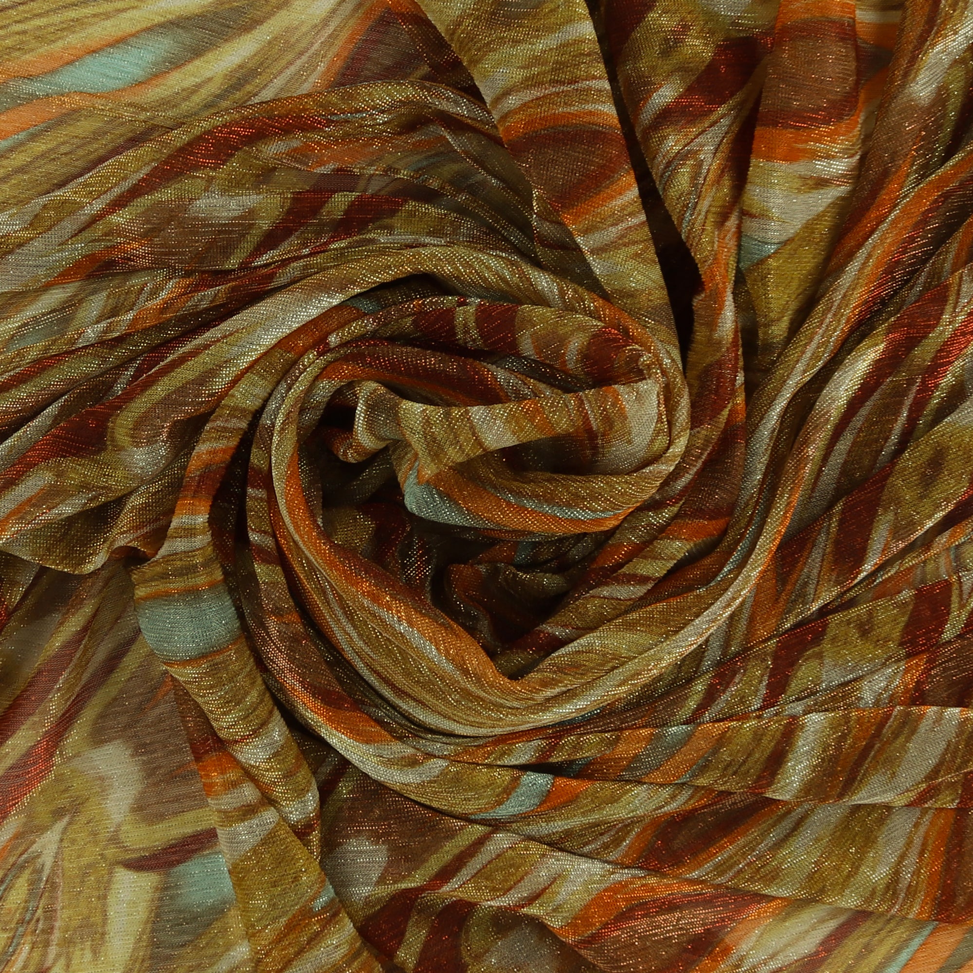 Metallic Knit - LAST DANCE - 002 - Orange - Image 2