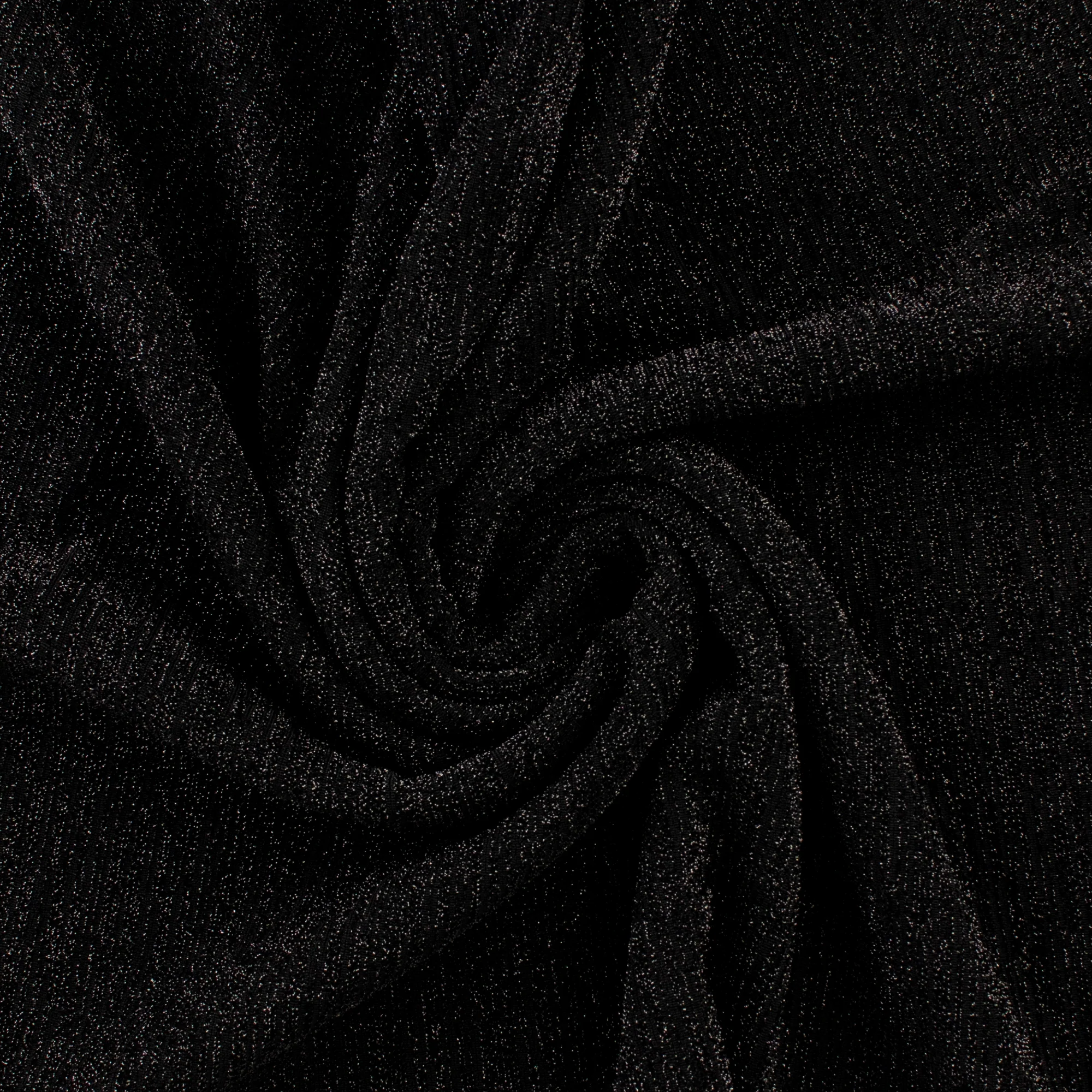Metallic Knit - SOIREE - 003 - Black - Image 2