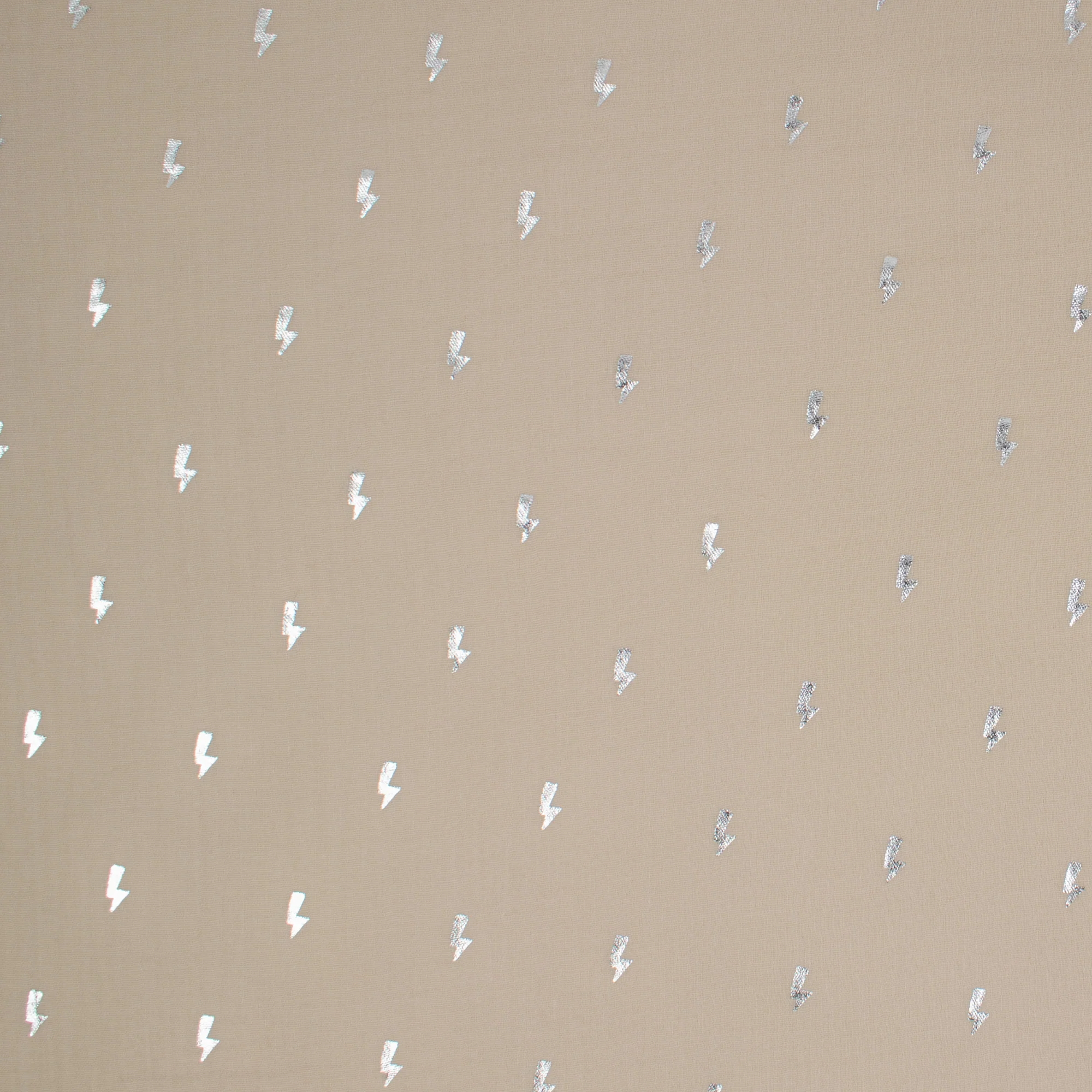 Metallic Printed Gauze - AVERY - 004 - Sand