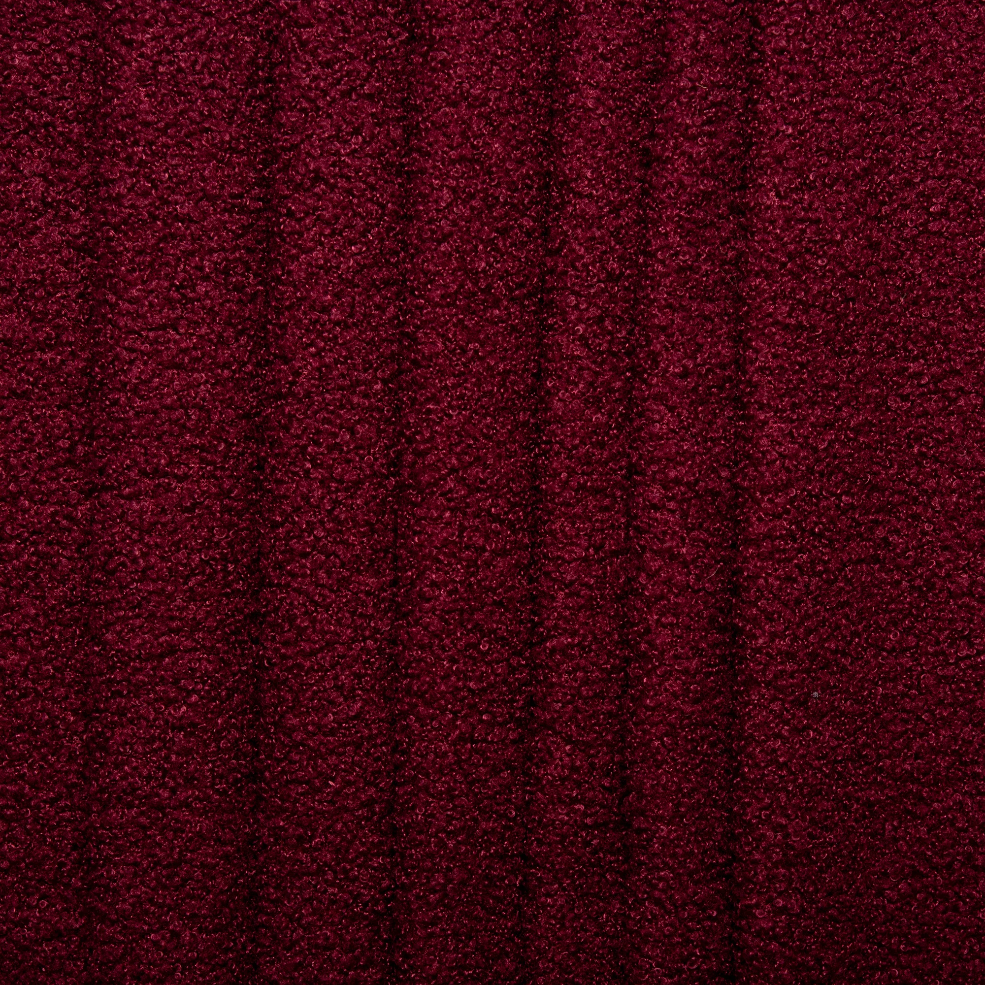 Mini boucle knit - COZY - Burgundy - Image 4
