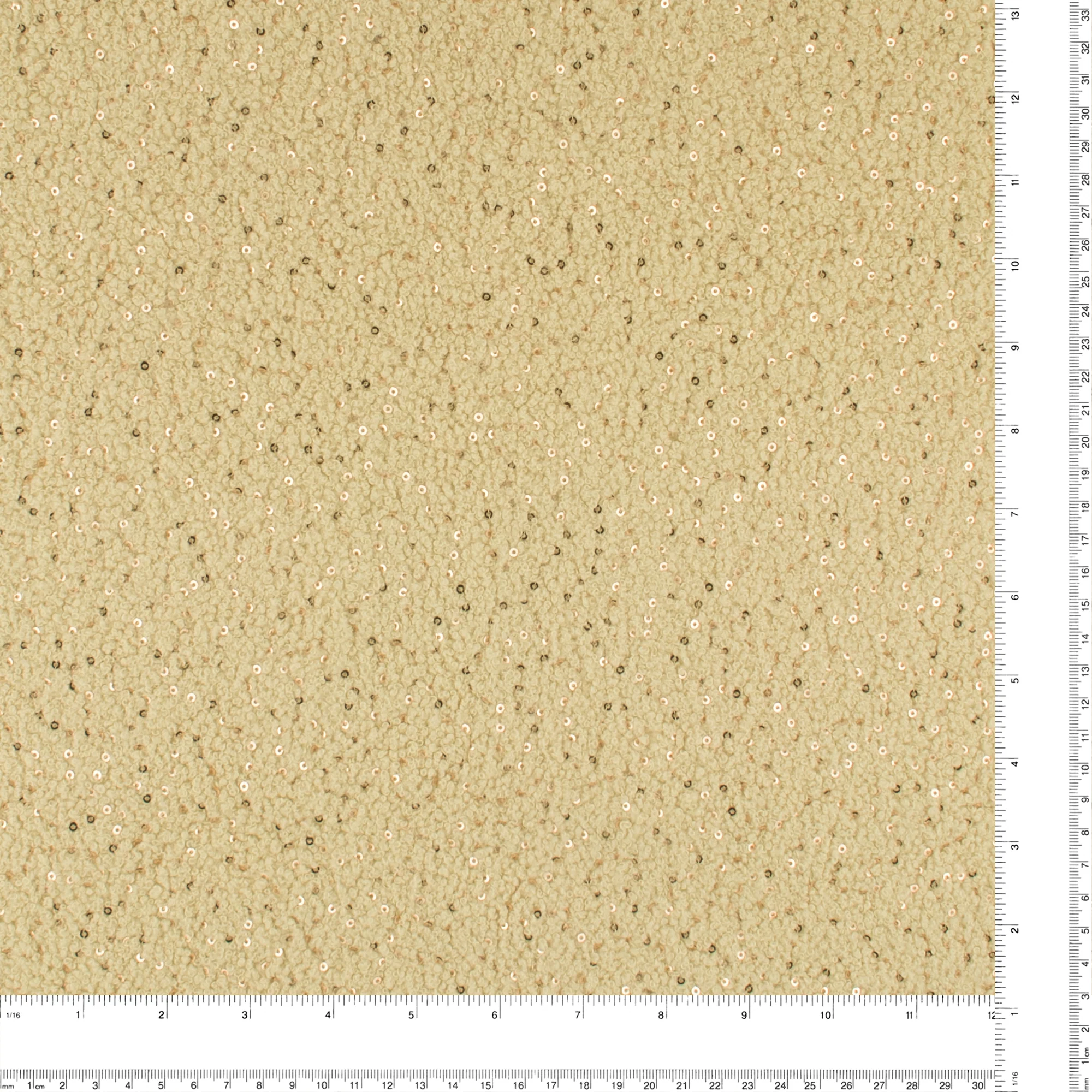 MINI POODLE Knit with sequins - 001 - Cream - Image 3