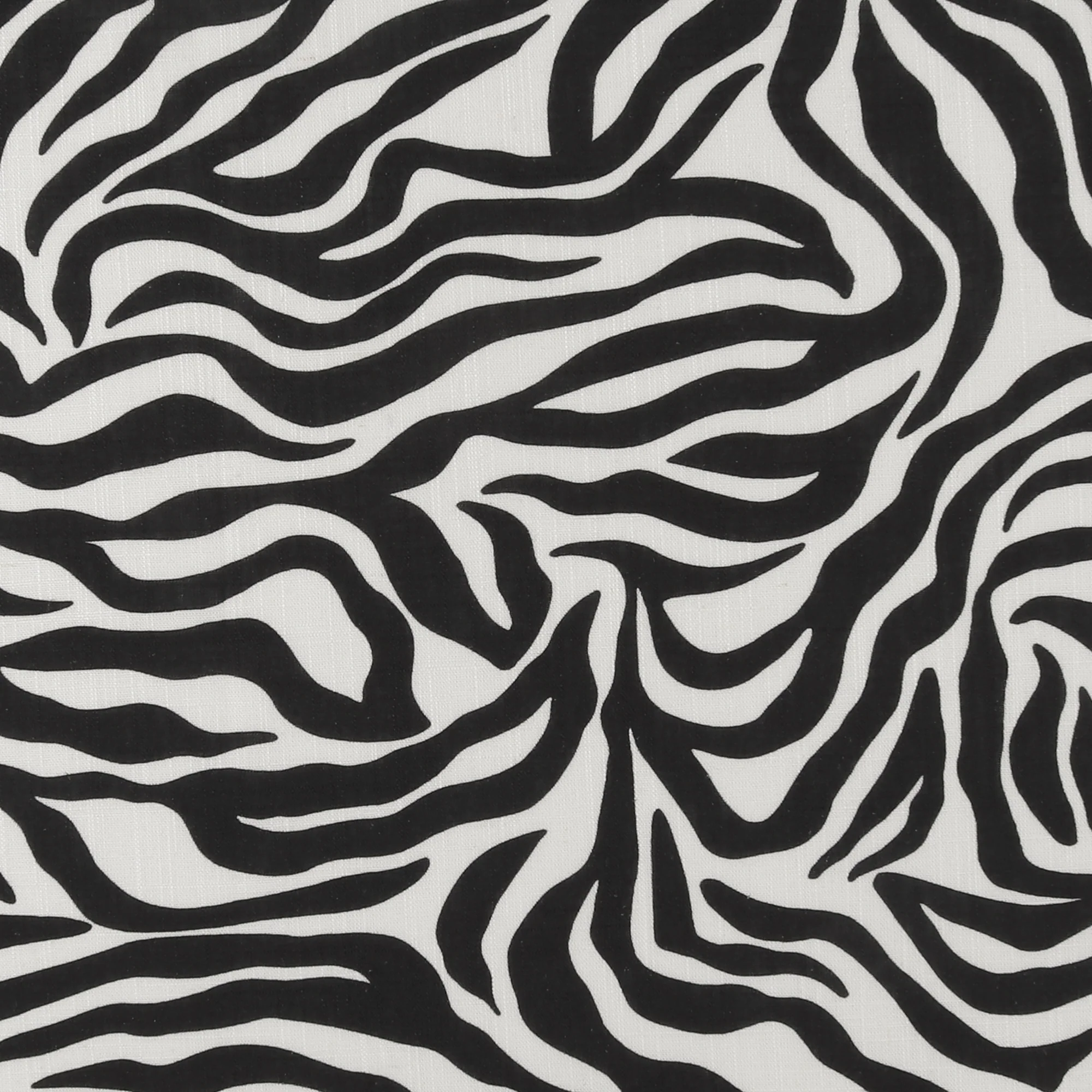 Mix of printed rayon and Linen - BARBADOS - 016 - Black