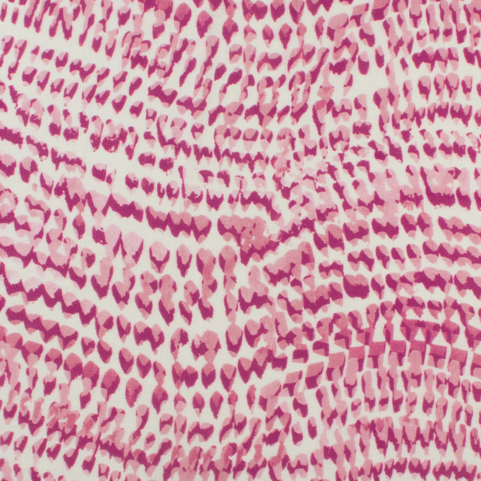Mix of Printed Rayon and Nylon - HAVANA II - 001 - Magenta