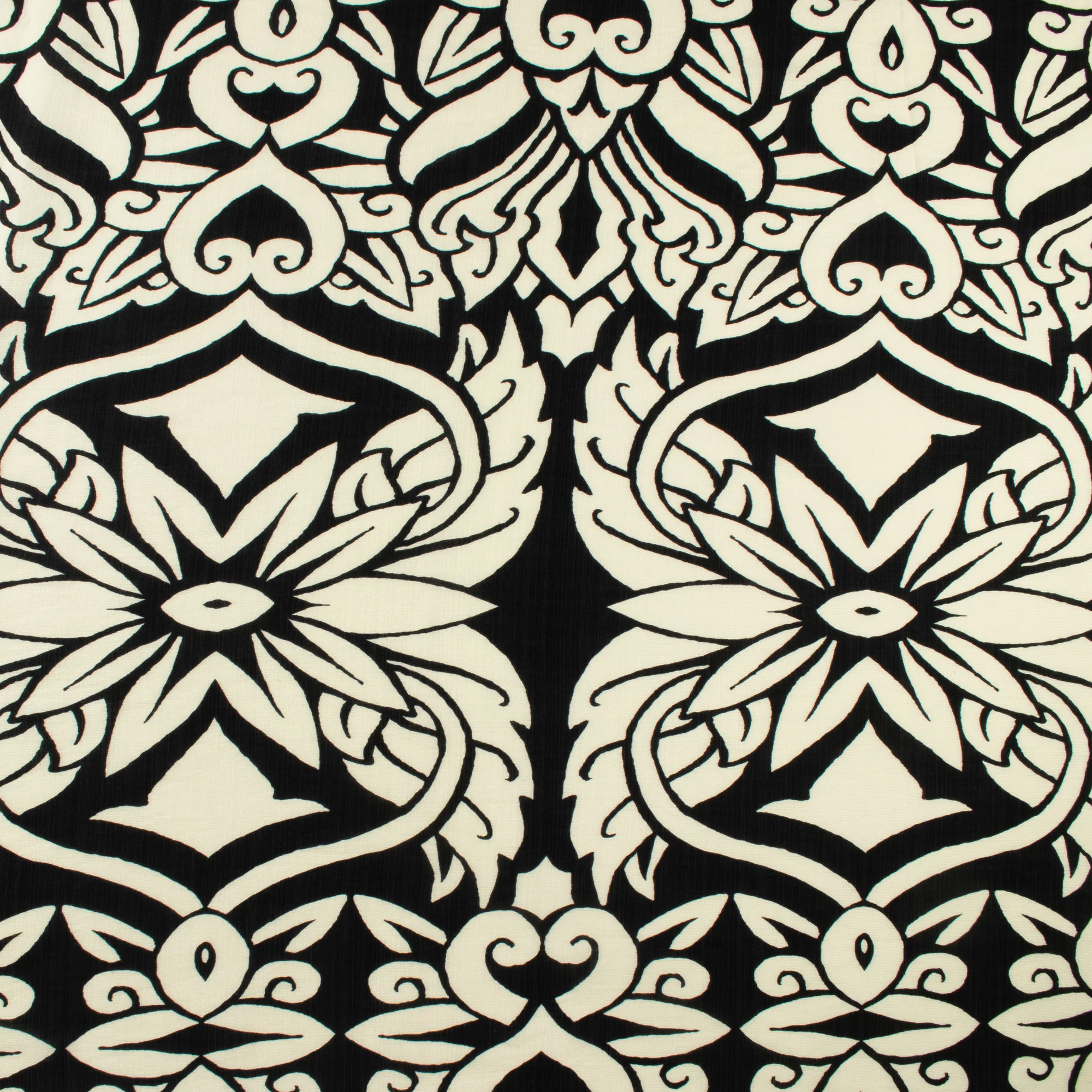 Mix of Printed Rayon and Nylon - HAVANA II - 009 - Ivory