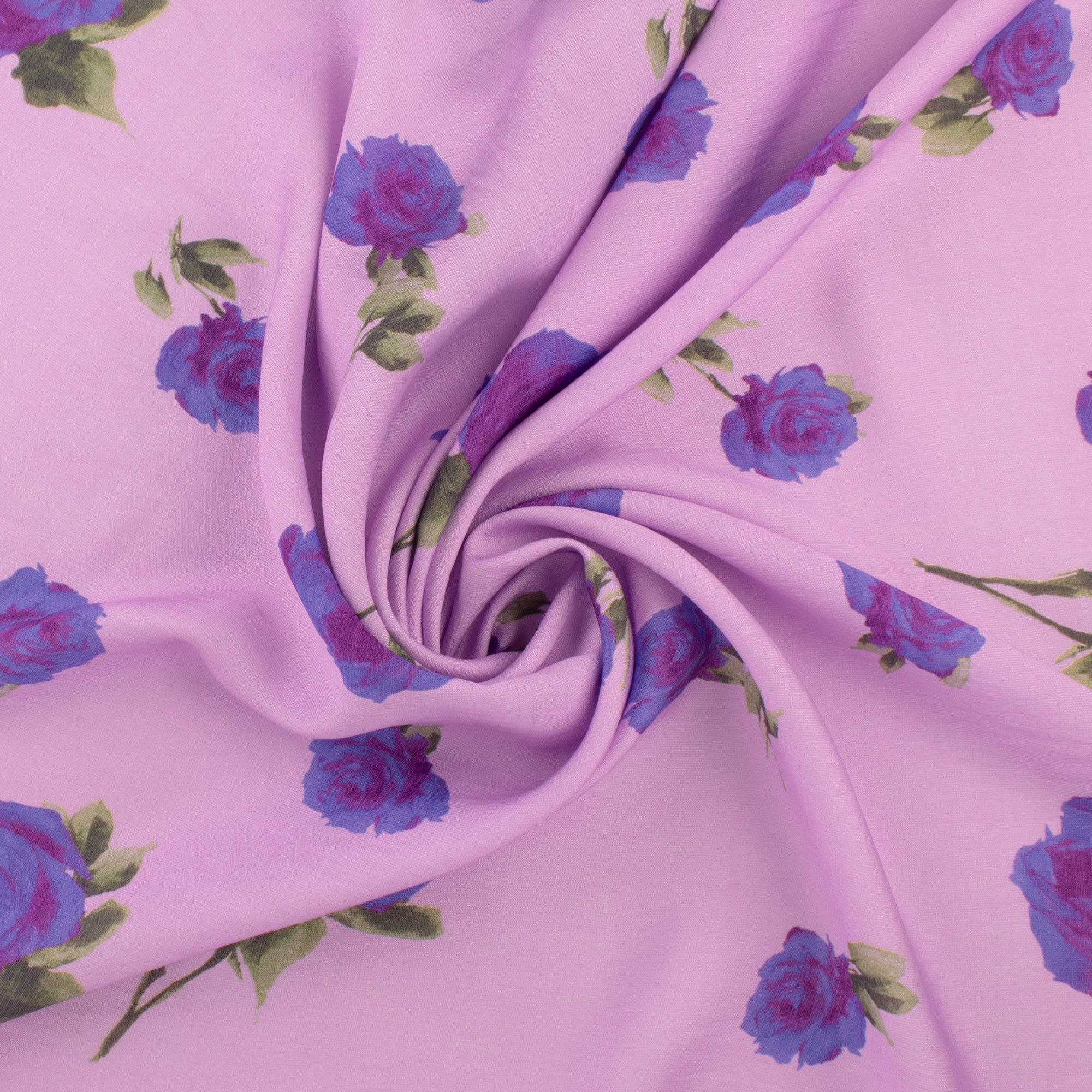 Mix of Printed Rayon and Nylon - HAVANA II - 012 - Purple - Image 2