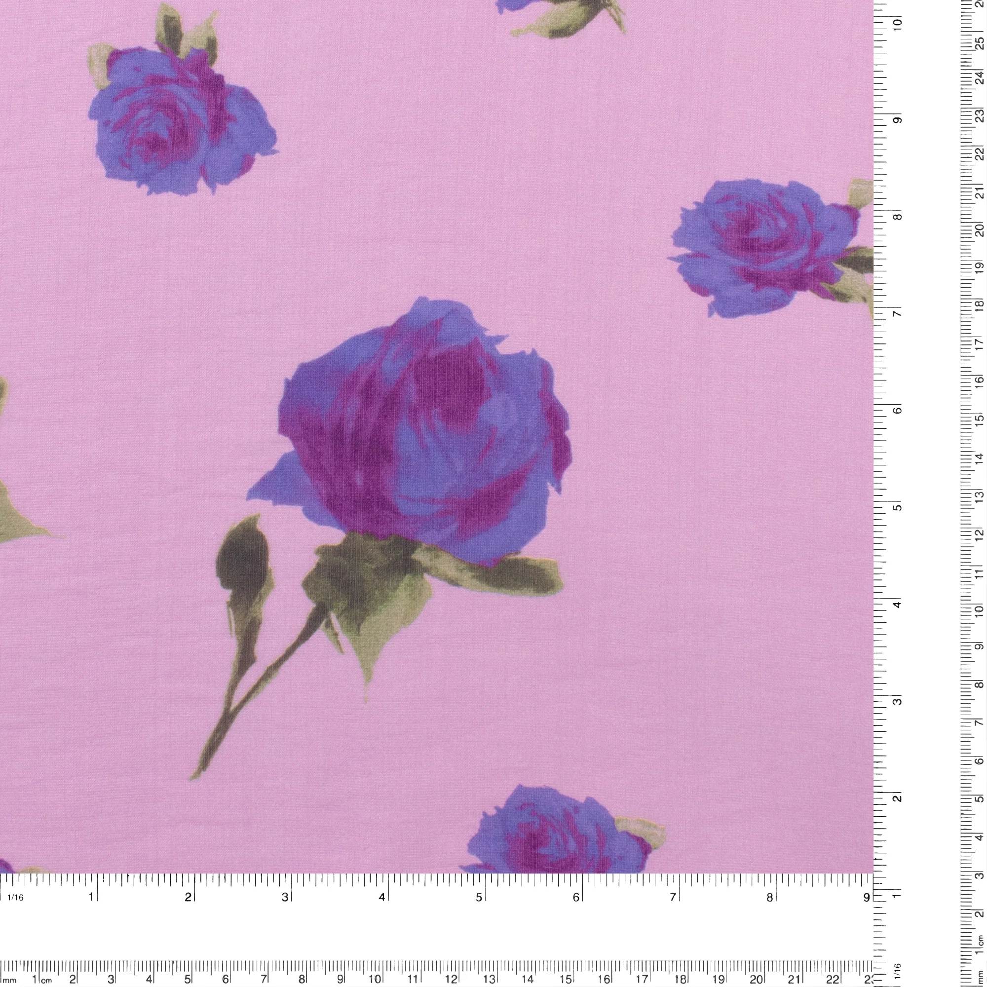 Mix of Printed Rayon and Nylon - HAVANA II - 012 - Purple - Image 3