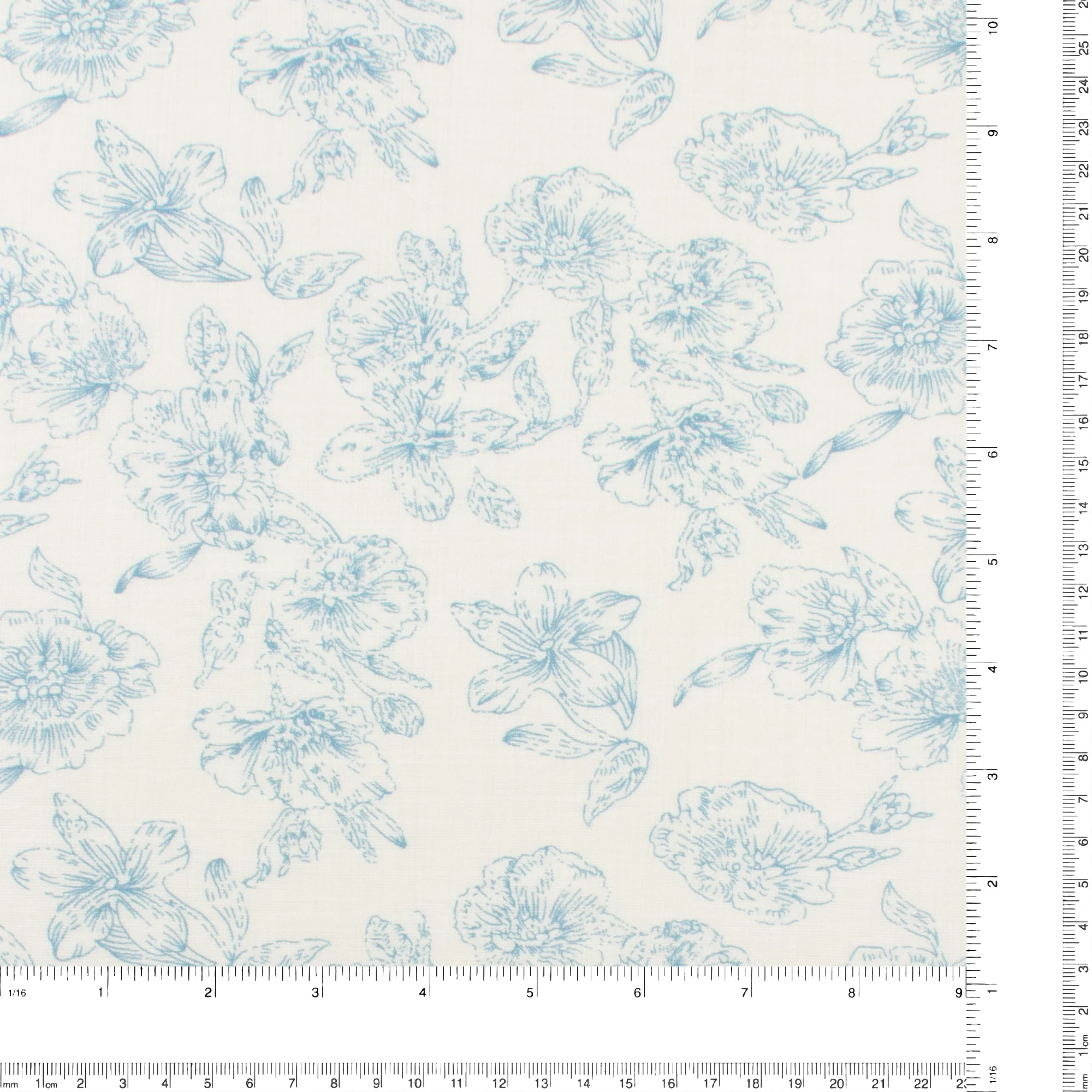 Mix of Printed Rayon and Nylon - HAVANA II - 015 - White - Image 3