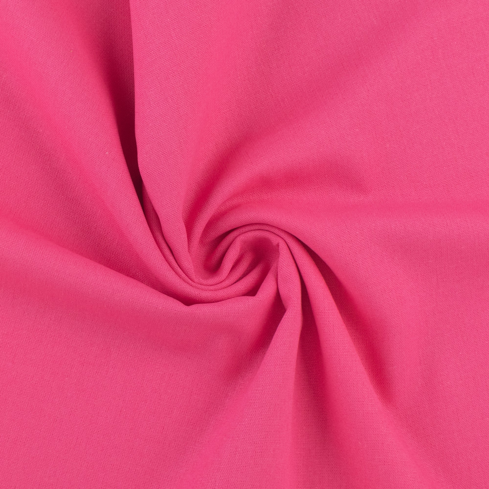 Mix of rayon and Linen Solid - BARBADOS - 010 - Hot Pink - Image 2