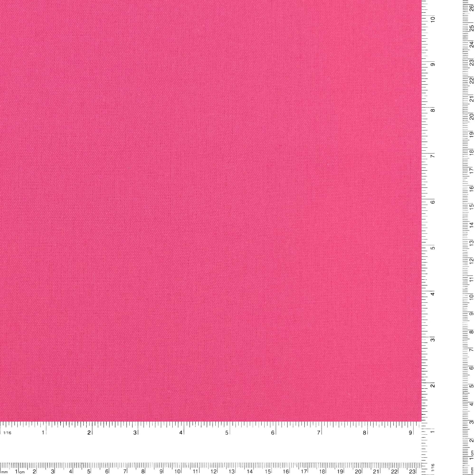 Mix of rayon and Linen Solid - BARBADOS - 010 - Hot Pink - Image 3