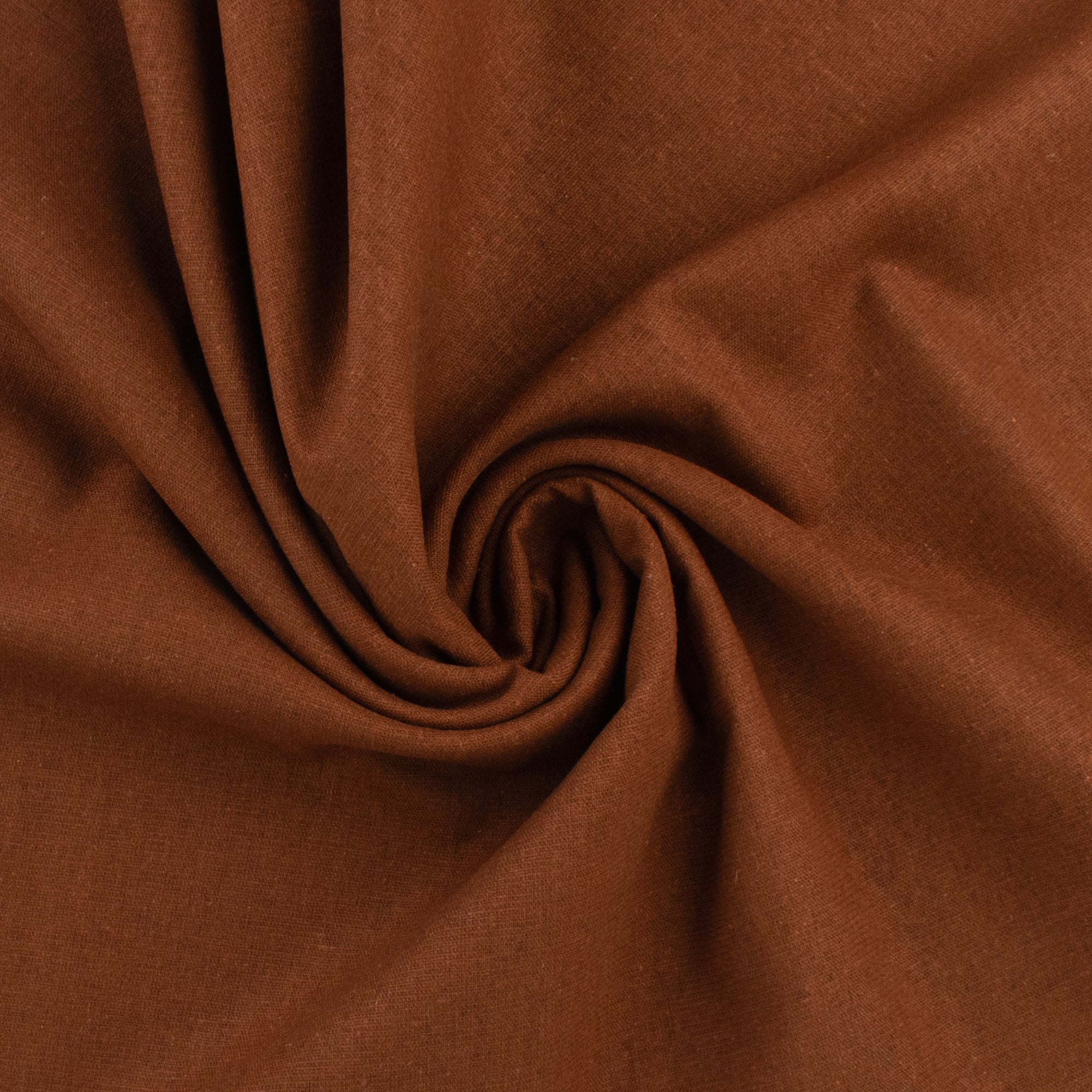 Mix of viscose, cotton and linen - MANSFIELD - 003 - Chestnut - Image 2