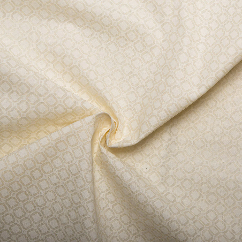 MONOTONE Wide-width fabric - Cube - Beige - Image 2