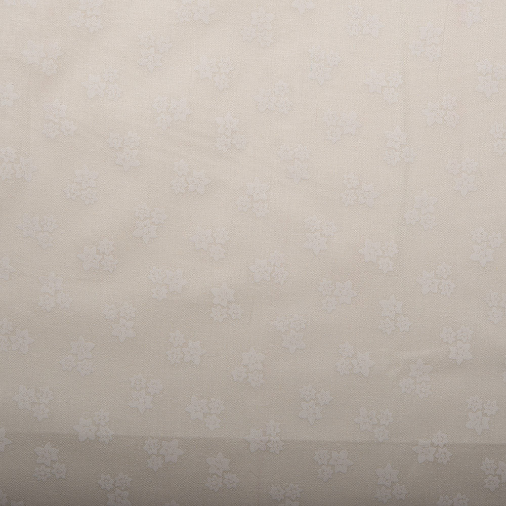 MONOTONE Wide-width fabric - Lily - Beige