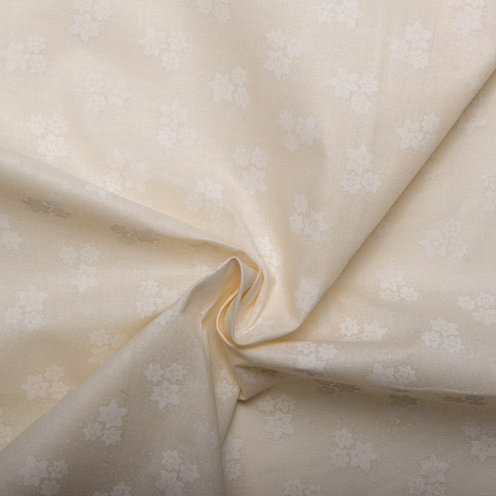 MONOTONE Wide-width fabric - Lily - Beige - Image 2