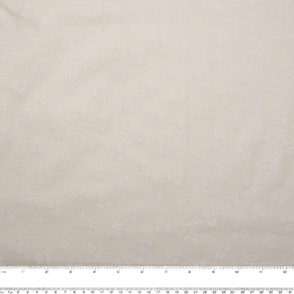 MONOTONE Wide-width fabric - Lily - Beige - Image 3