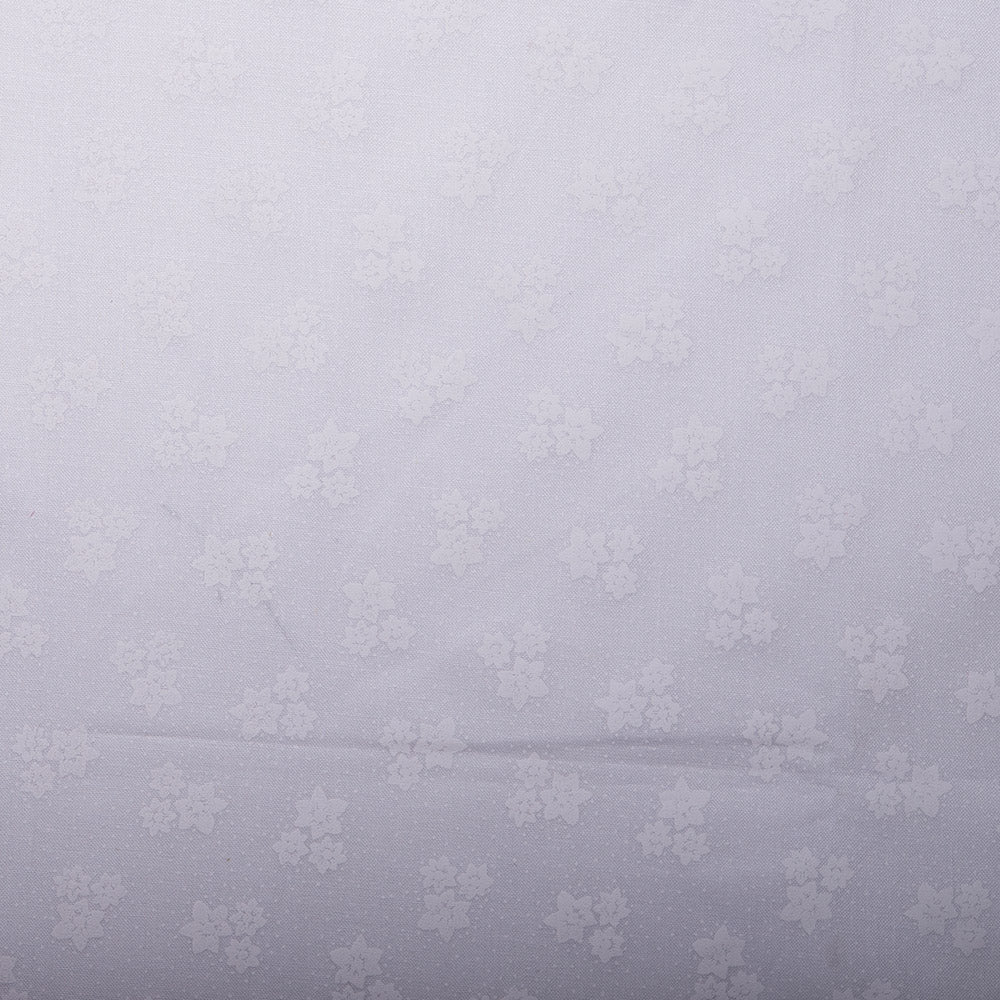 MONOTONE Wide-width fabric - Lily - White