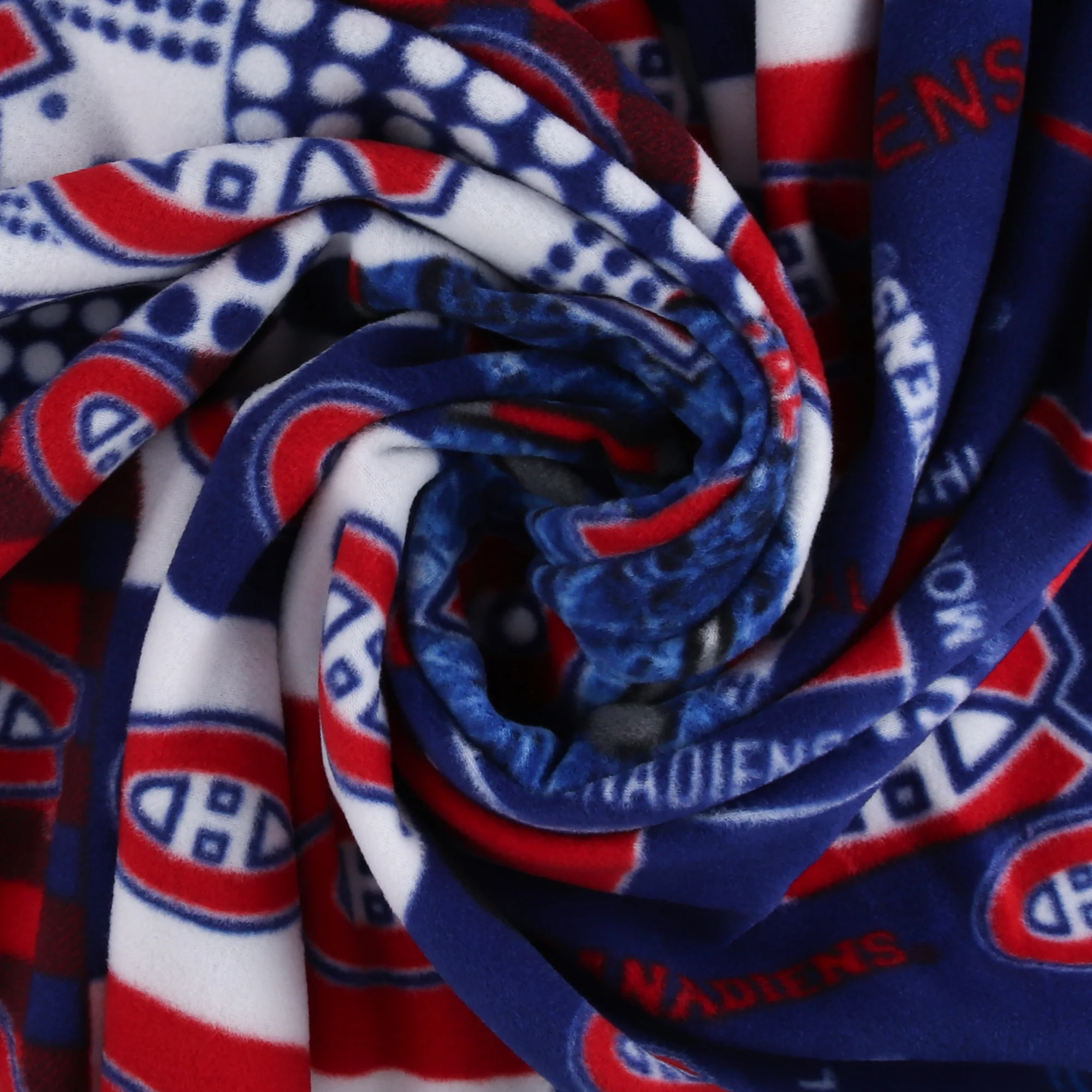 Montreal Canadiens NHL Fleece Print - Blue - Image 2