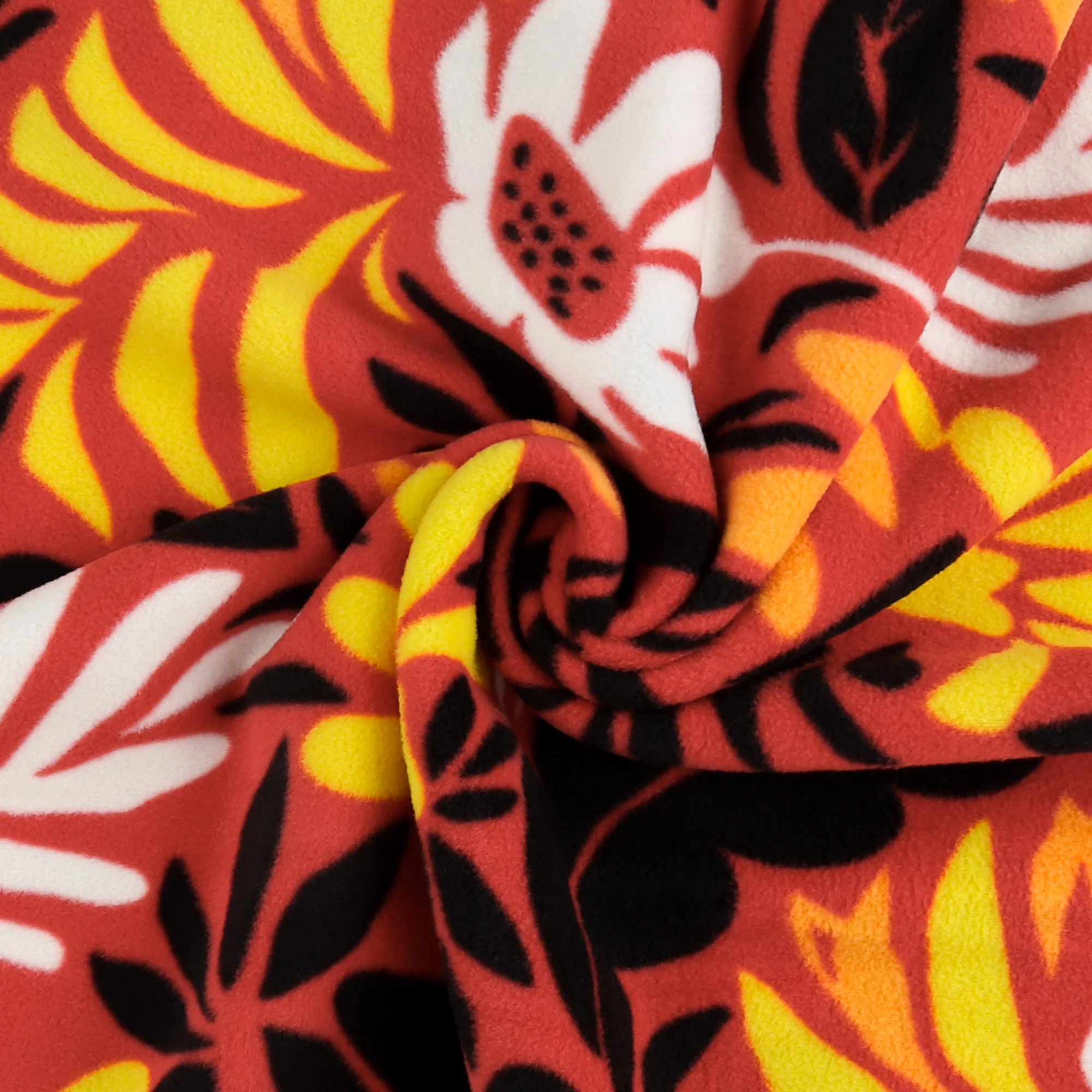 Mountain Fleece Prints - African Vibes - 034 - Red - Image 2